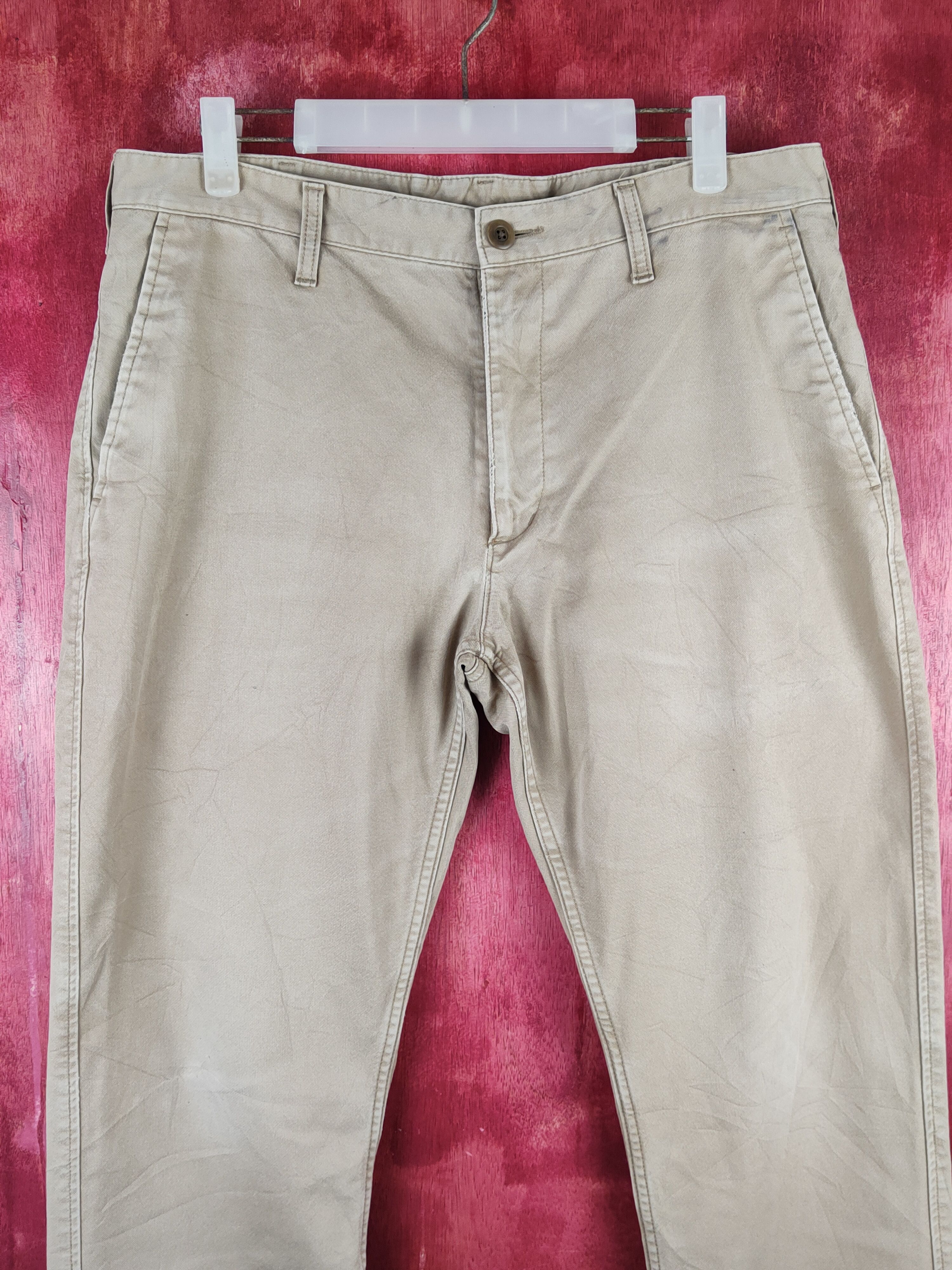Japanese Brand × Uniqlo Uniqlo Brown Multipocket Casual Pants #S1460 Size US 34 / EU 50 - 2 Thumbnail