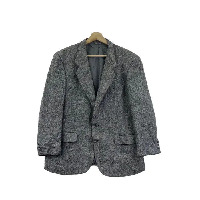 Balenciaga Vtg 90’ BALENCIAGA PARIS Nova Checks 2 Button Blazer Size 46S - 1 Thumbnail