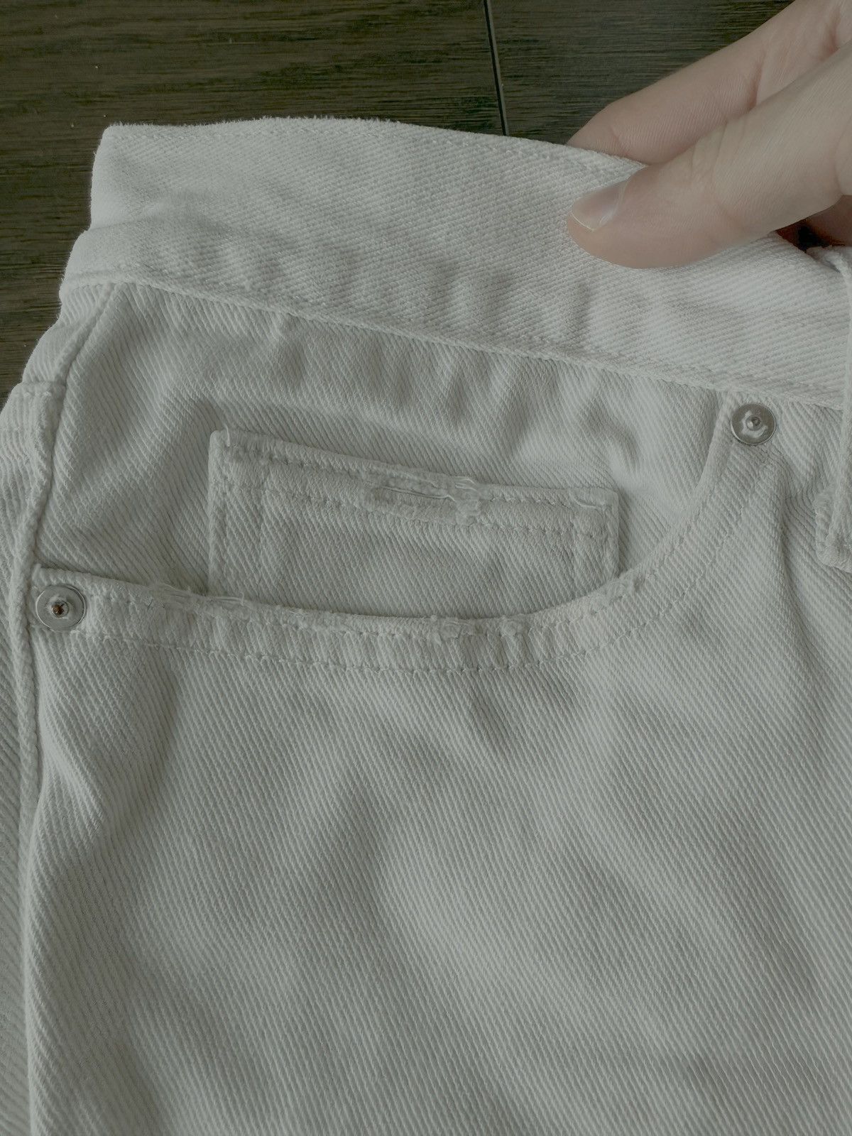 Fear of God Fear Of God Men Selvedge Jeans 29x32 White Fourth Collection Size US 29 - 10 Thumbnail