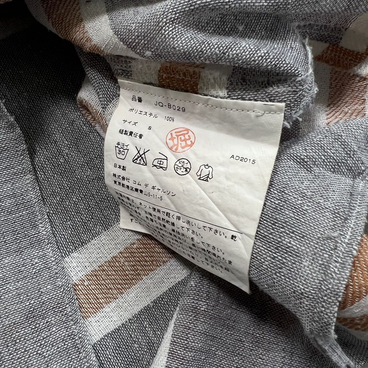 Junya Watanabe AD 2015 Junya Watanabe Linen Stripe Long Sleeve Shirt Size US S / EU 44-46 / 1 - 7 Thumbnail