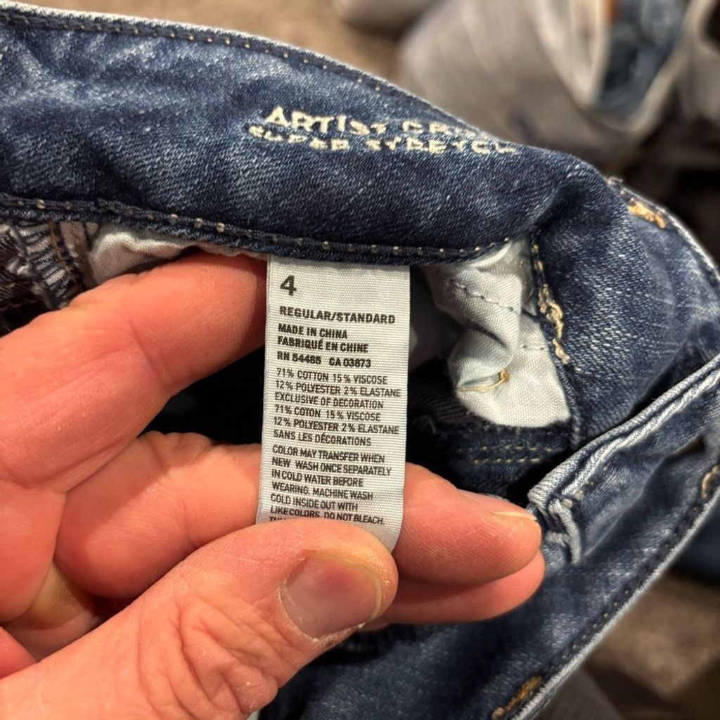 American Eagle Outfitters Women’s American Eagle Crop Jeans Size 27" / US 4 / IT 40 - 6 Thumbnail