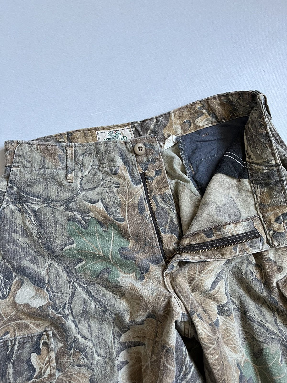 Redhead Vintage RedHead Camo RealTree Cargo Trousers Combat Pants Size US 34 / EU 50 - 2 Thumbnail