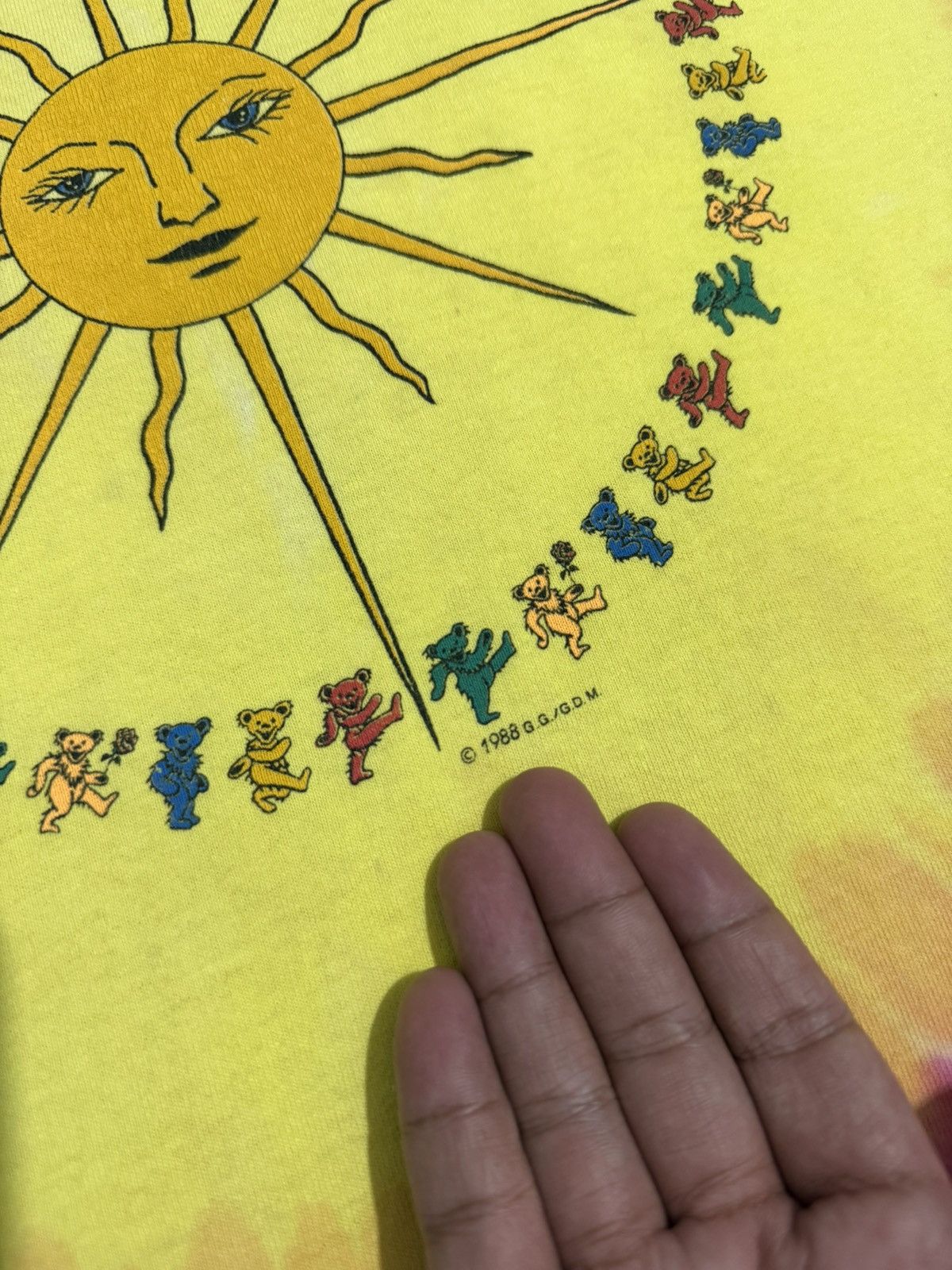 Band Tees Grateful dead 1988 tie dyed tshirt Size US M / EU 48-50 / 2 - 10 Thumbnail