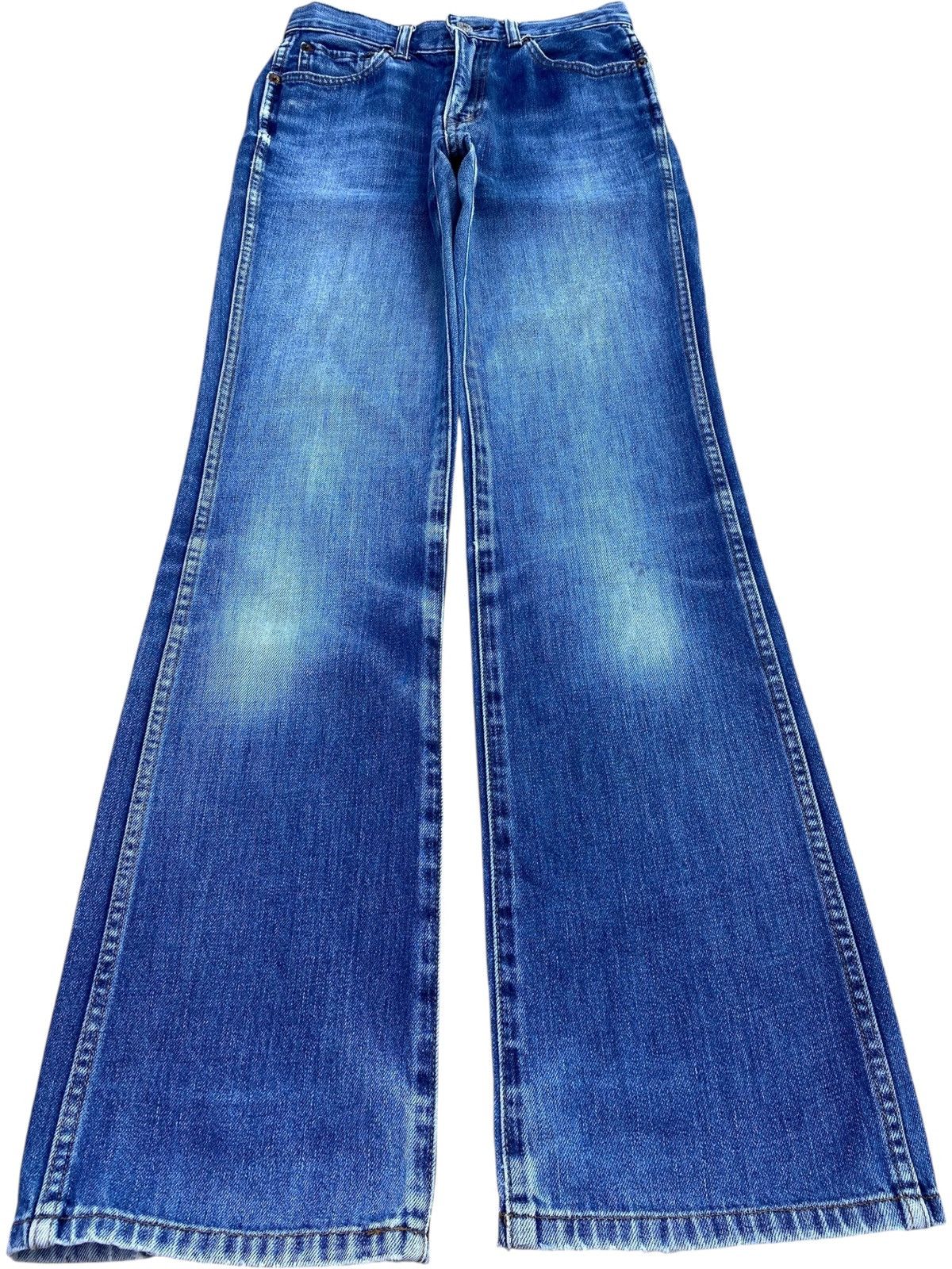 Japanese Brand Japanese Brand Blue Way Flare Style Jeans Size US 26 / EU 42 - 1 Thumbnail