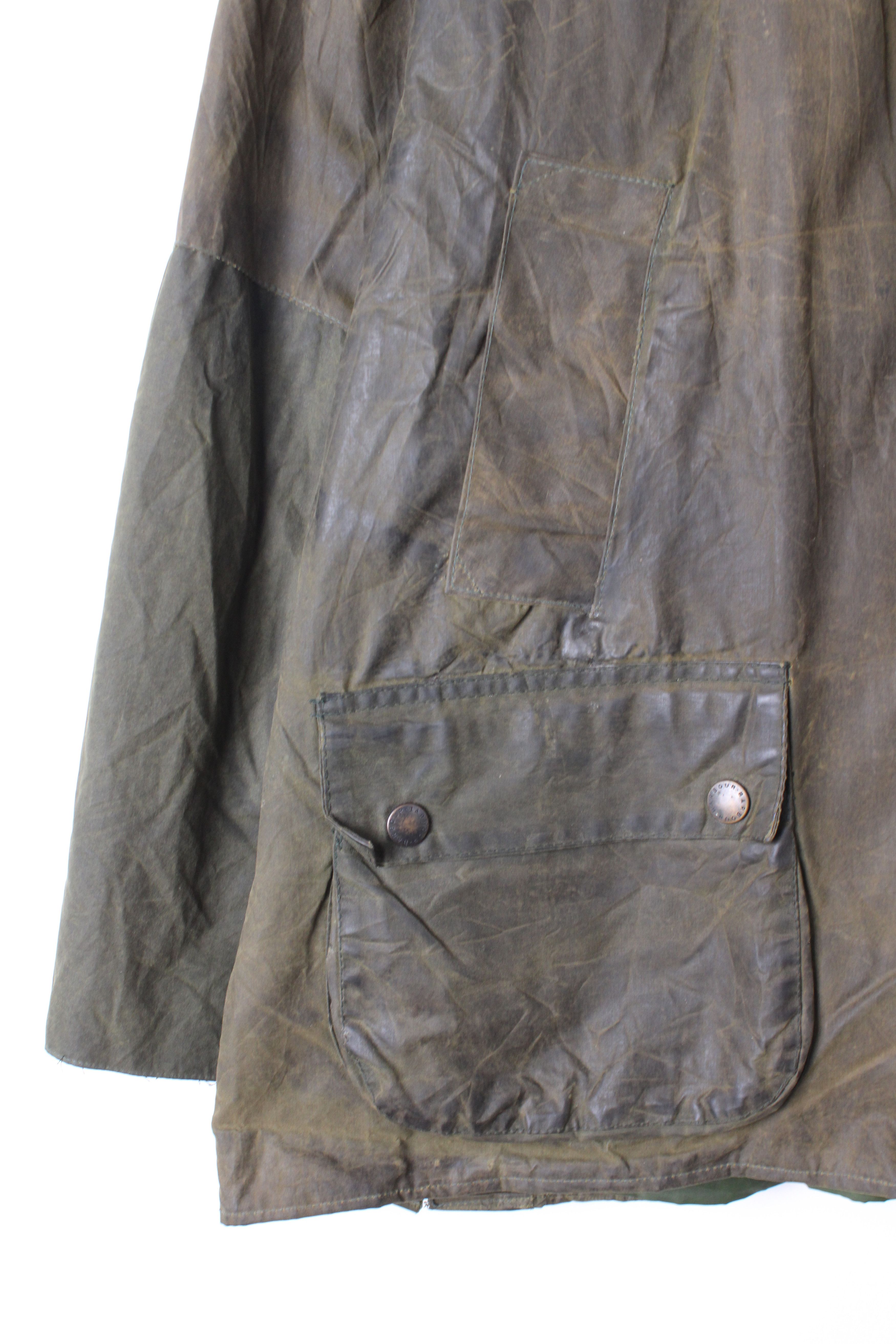 Barbour Barbour Bedale Wax Jacket Green C46 Large XL Size US XL / EU 56 / 4 - 3 Thumbnail