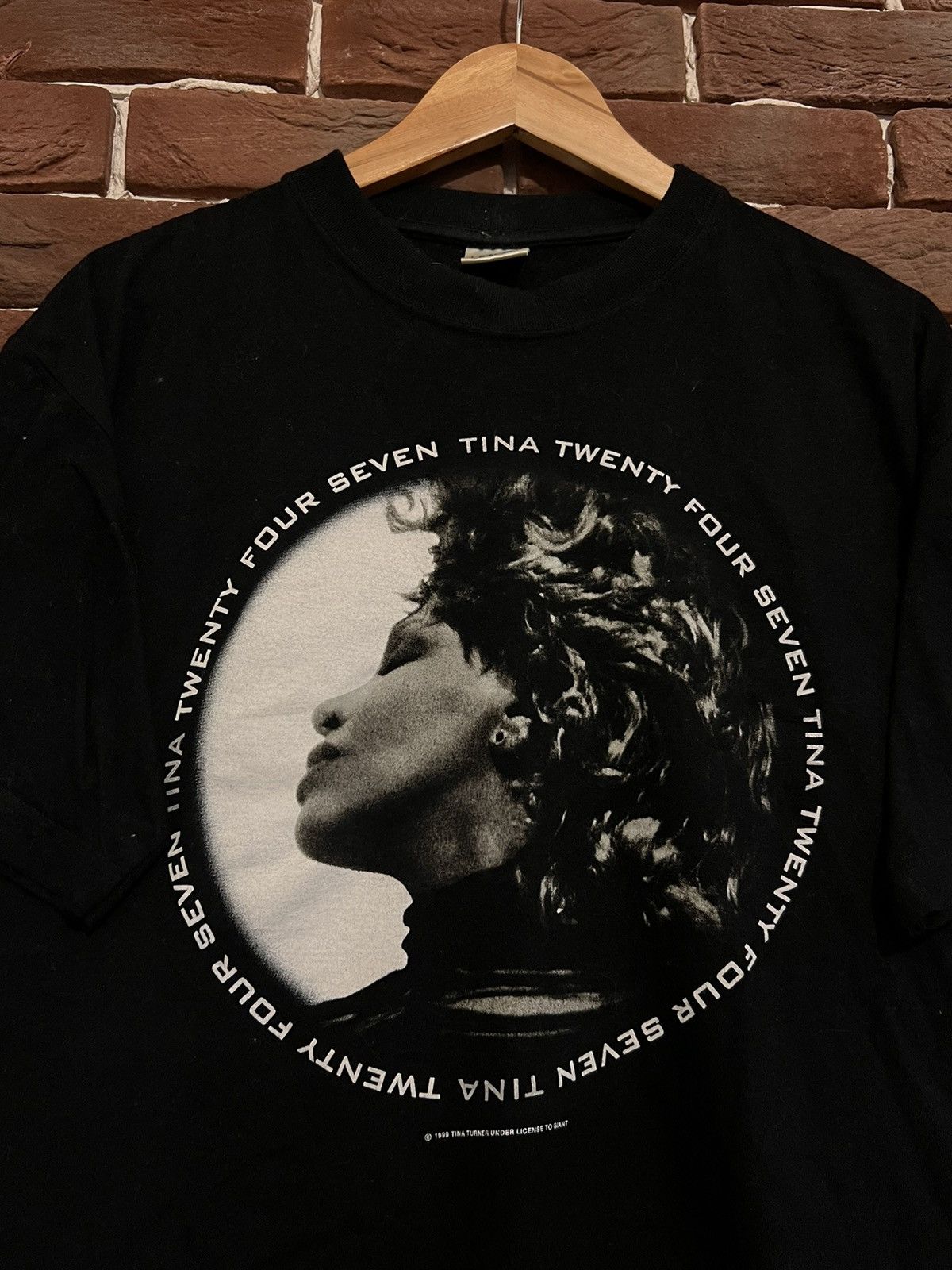 Band Tees Vintage 1999 Tina Turner T Shirt Tee Janet Jackson Chapman Size US L / EU 52-54 / 3 - 3 Thumbnail