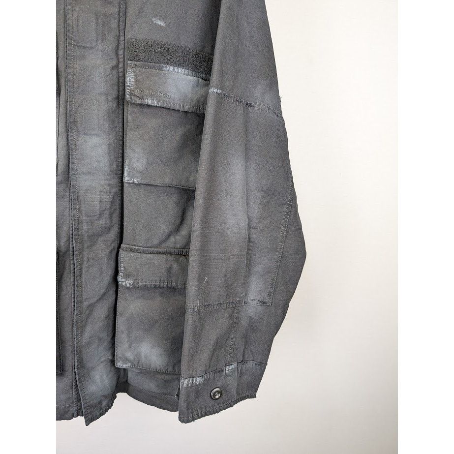Balenciaga o1rshd1 Jacket in Black Size US M / EU 48-50 / 2 - 8 Thumbnail
