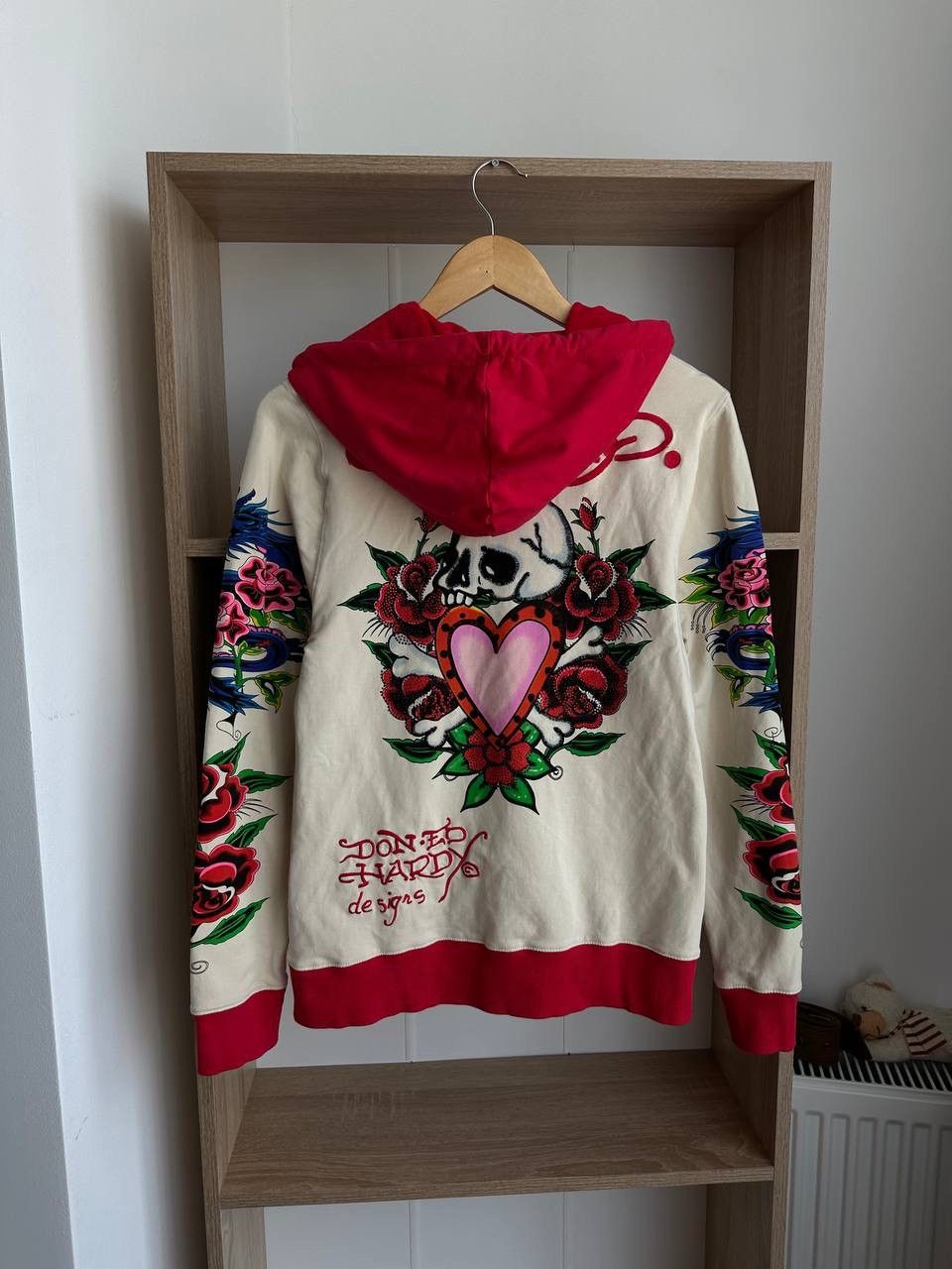 Christian Audigier × Ed Hardy × Vintage Vintage Ed Hardy Christian Audigier Hoodie Size M / US 6-8 / IT 42-44 - 16 Thumbnail