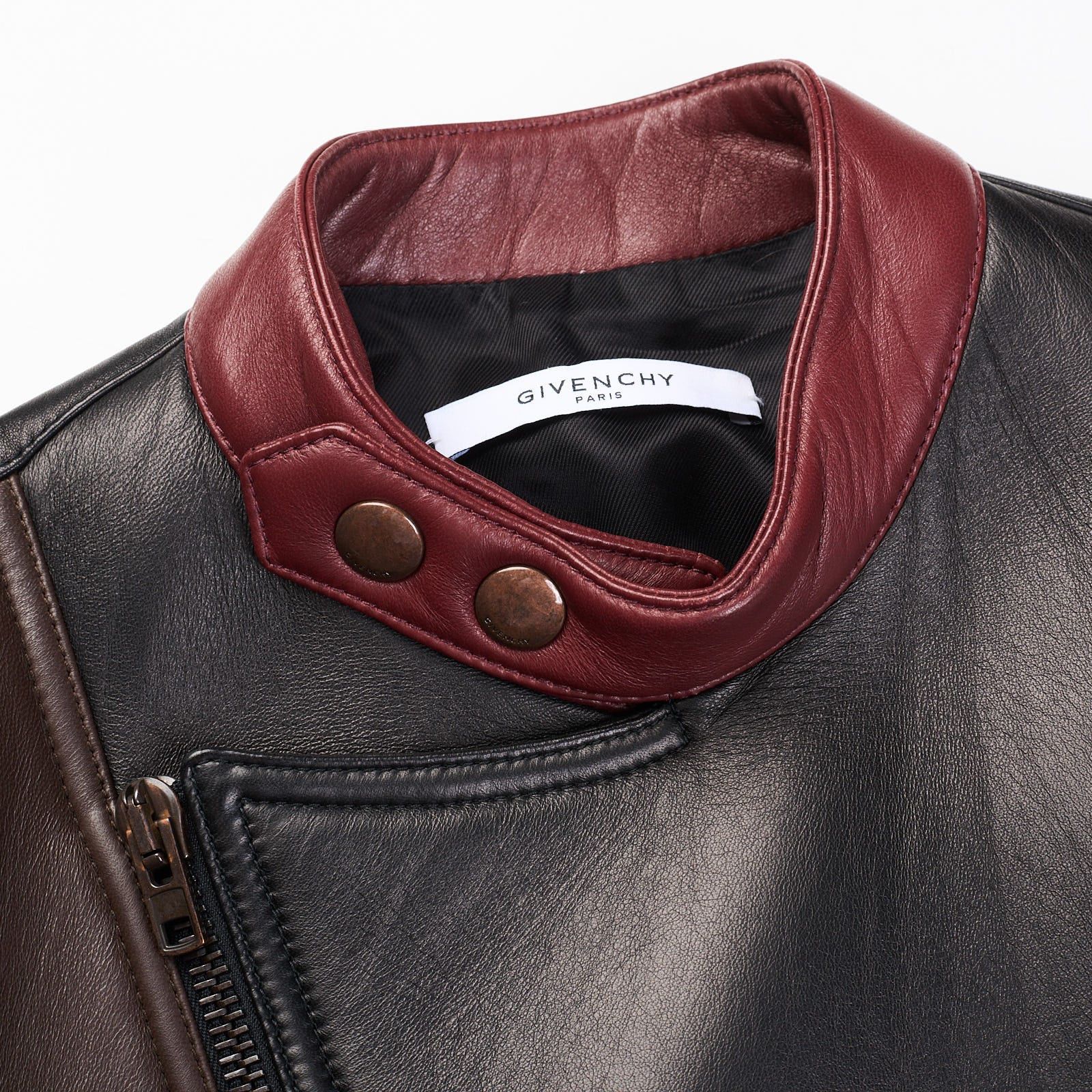 Givenchy GIVENCHY Star Patch Leather Biker Captain America Jacket Size US M / EU 48-50 / 2 - 5 Thumbnail