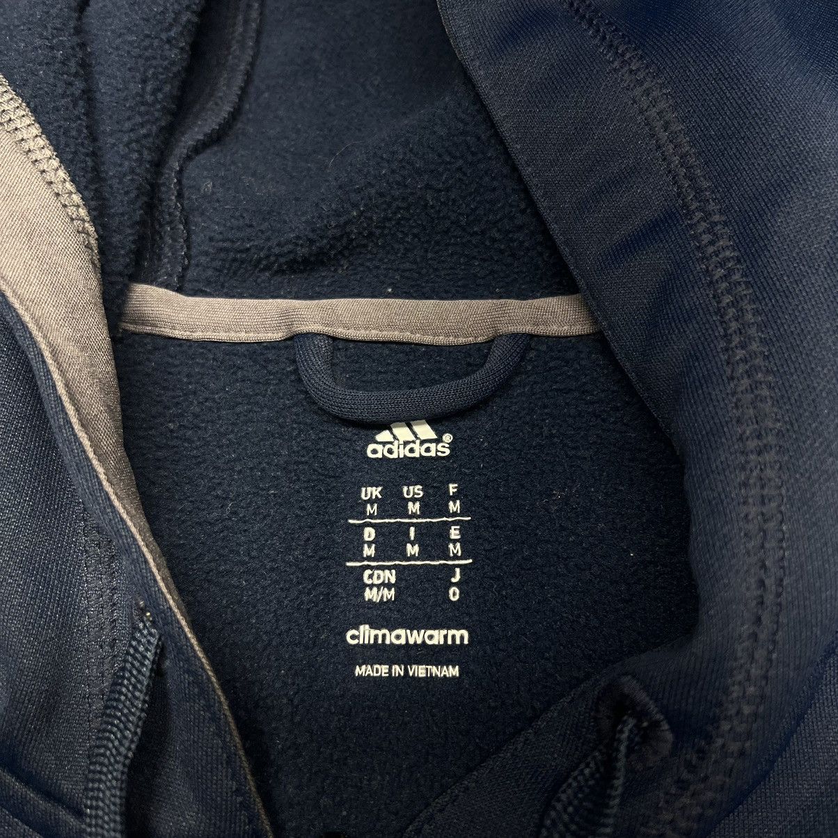 Adidas Adidas Hoodie Blue Climawarm Sweatshirt Full Zip Sweater Size US M / EU 48-50 / 2 - 5 Thumbnail