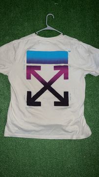 Off White Gradient Tee | Grailed