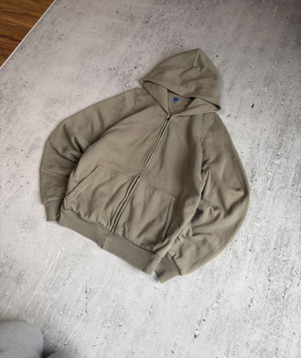 Gap × Yeezy Yeezy Gap double layer gray zip hoodie Size US S / EU 44-46 / 1 - 3 Thumbnail