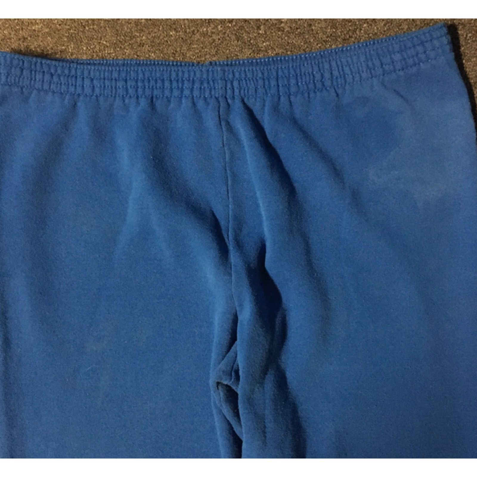 Tultex VINTAGE Tultex Sweatpants XL Blue Striped 80s 90s Distressed Activewear Men's Pants USA Grip Grunge Basketball Track Fitness Punk Retro USA Size US 36 / EU 52 - 4 Thumbnail