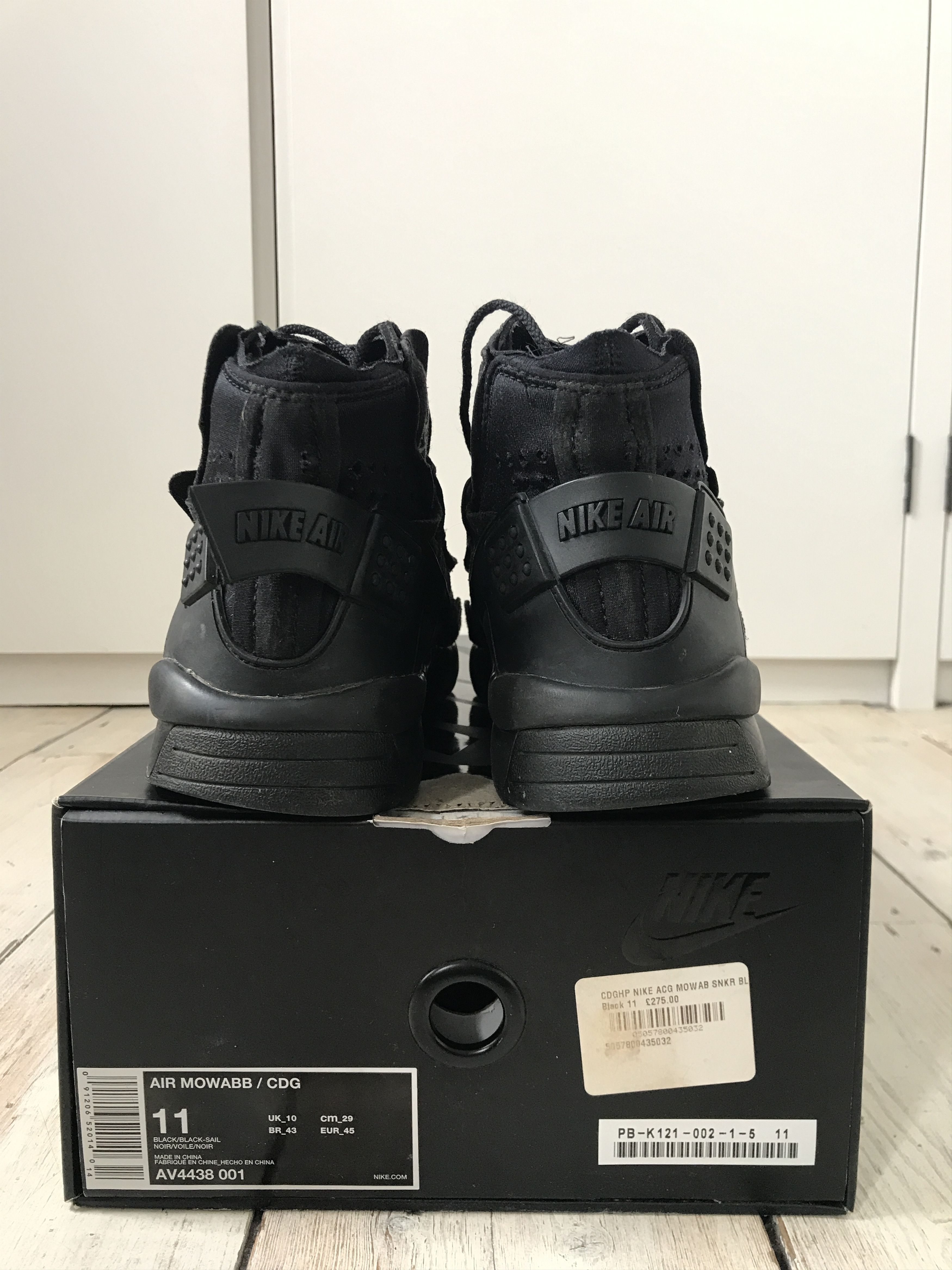 Comme des Garcons × Nike Comme Des Garçons X Nike Air Mowabb Size US 11 / EU 44 - 11 Thumbnail