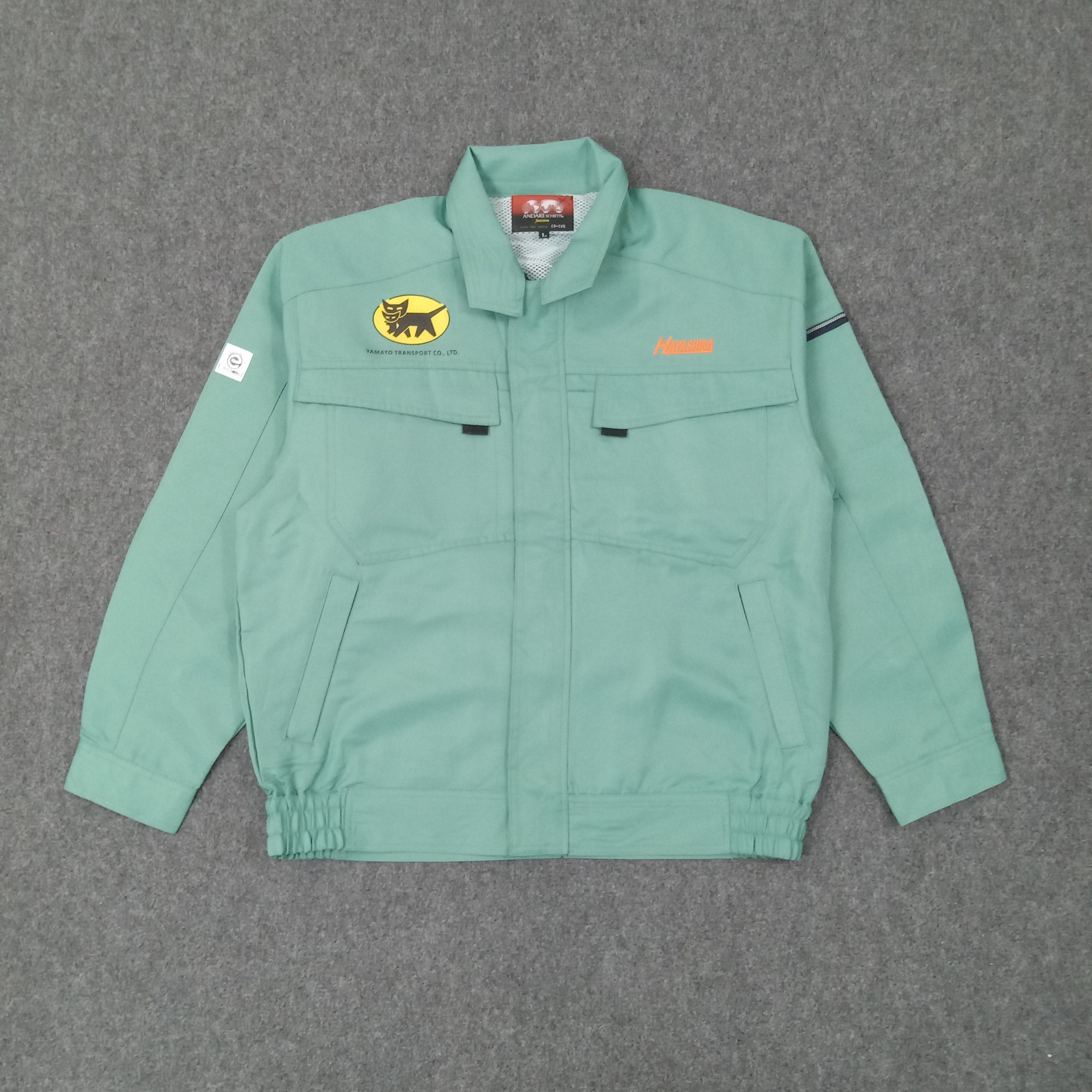 Japanese Brand YAMATO TRANSPORT Japanese Workwear Custom Art Jacket C251N21 Size US L / EU 52-54 / 3 - 3 Thumbnail