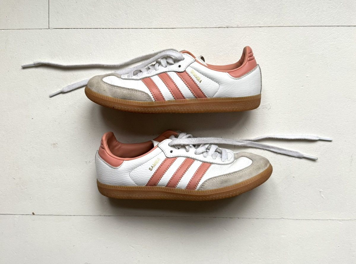 Adidas Nike Samba White-Pink Size US 6 / IT 36 - 5 Thumbnail