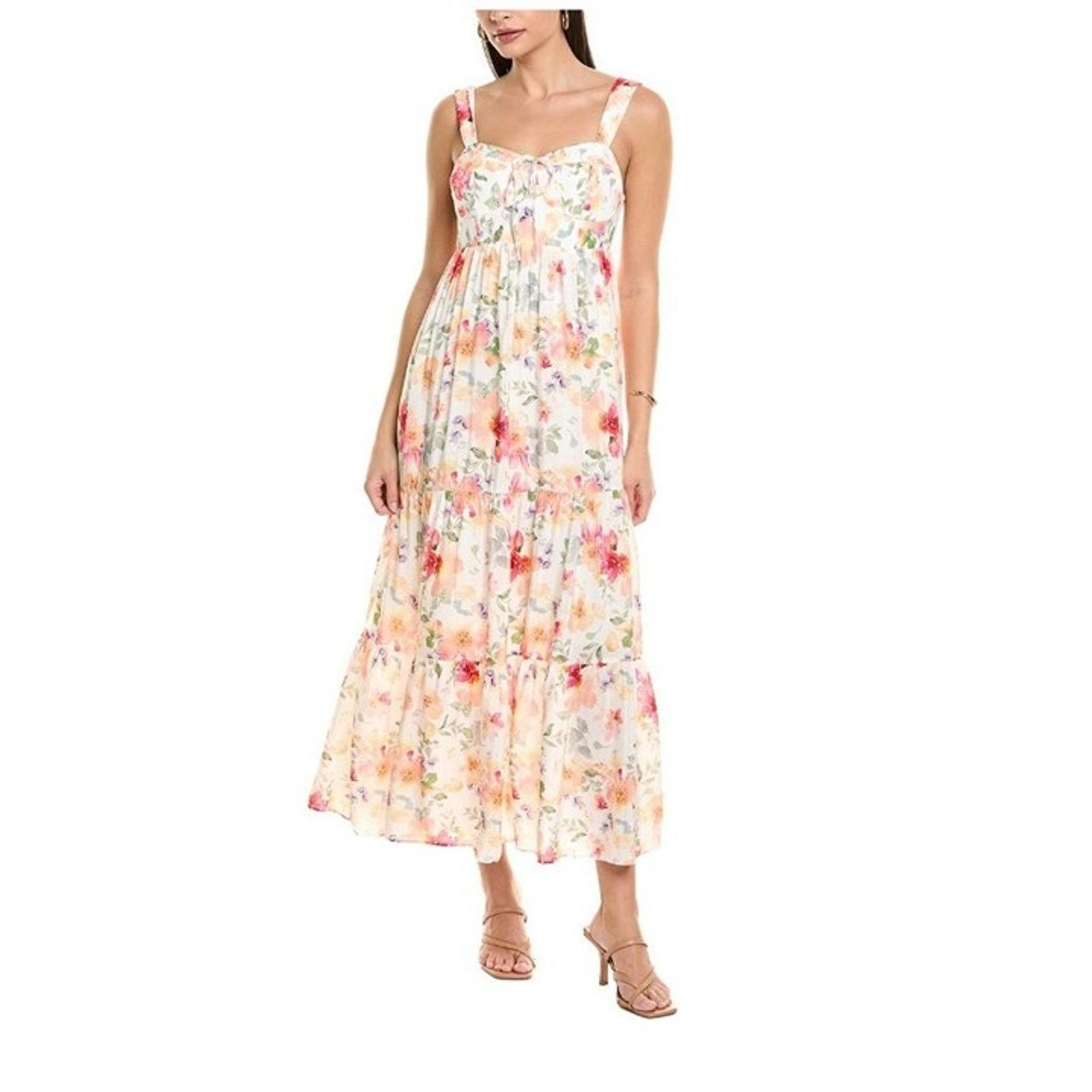 Other NEW Yumi Kim Women's Pink Charli Dress Floral Print Maxi 3X Size 3XL / US 20-22 - 1 Thumbnail