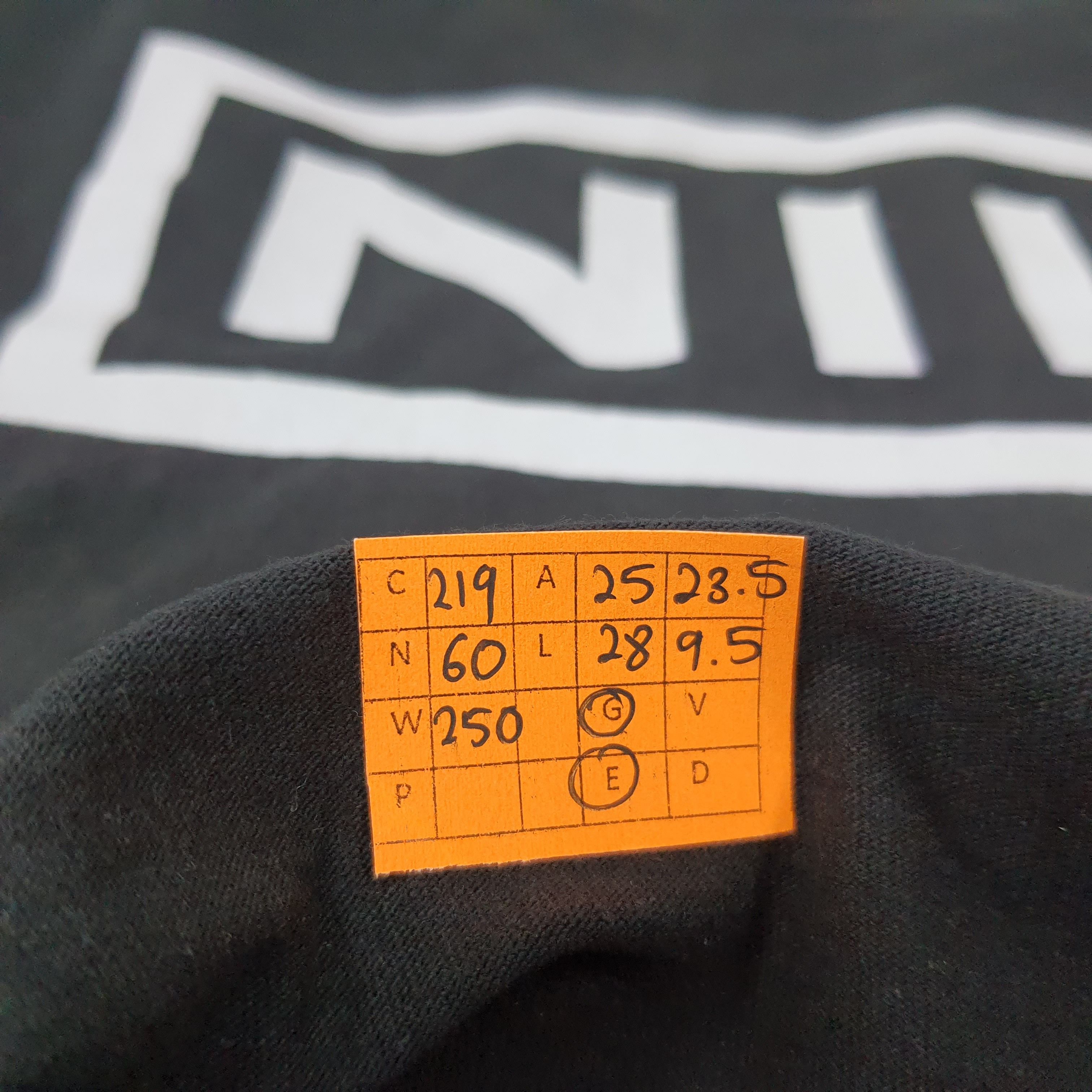 Band Tees × Vintage Vintage NIN Nine Inch Nails Rock Band Tshirt C219N60 Size US XXL / EU 58 / 5 - 6 Thumbnail