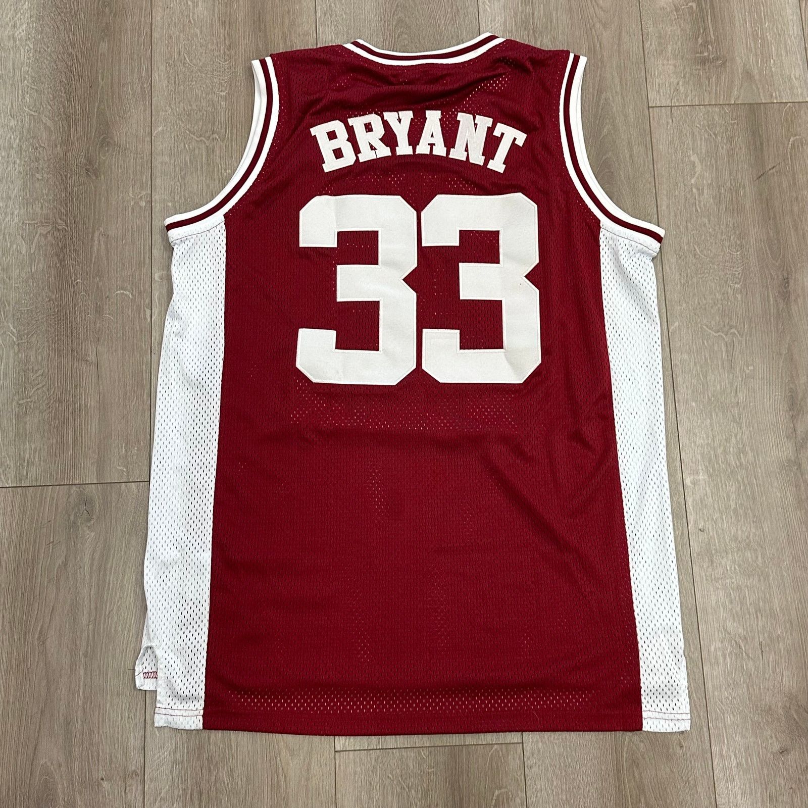 NBA Kobe Bryant Lower Merion High School maroon jersey size XL Size US XL / EU 56 / 4 - 6 Thumbnail
