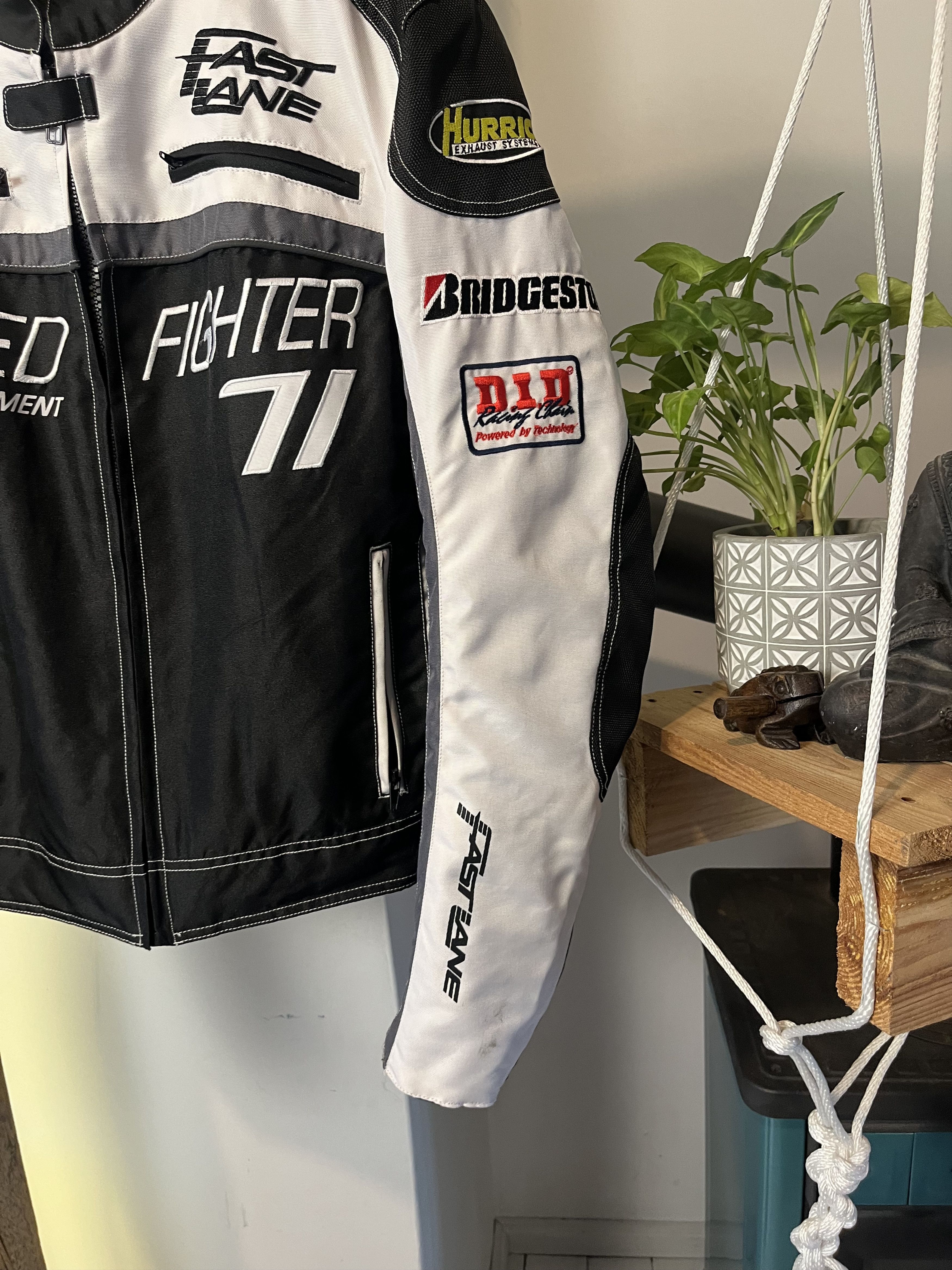 Vintage 90s SPEED FIGHTER #71 Fast Lane Racing Nascar Jacket Size US L / EU 52-54 / 3 - 6 Thumbnail