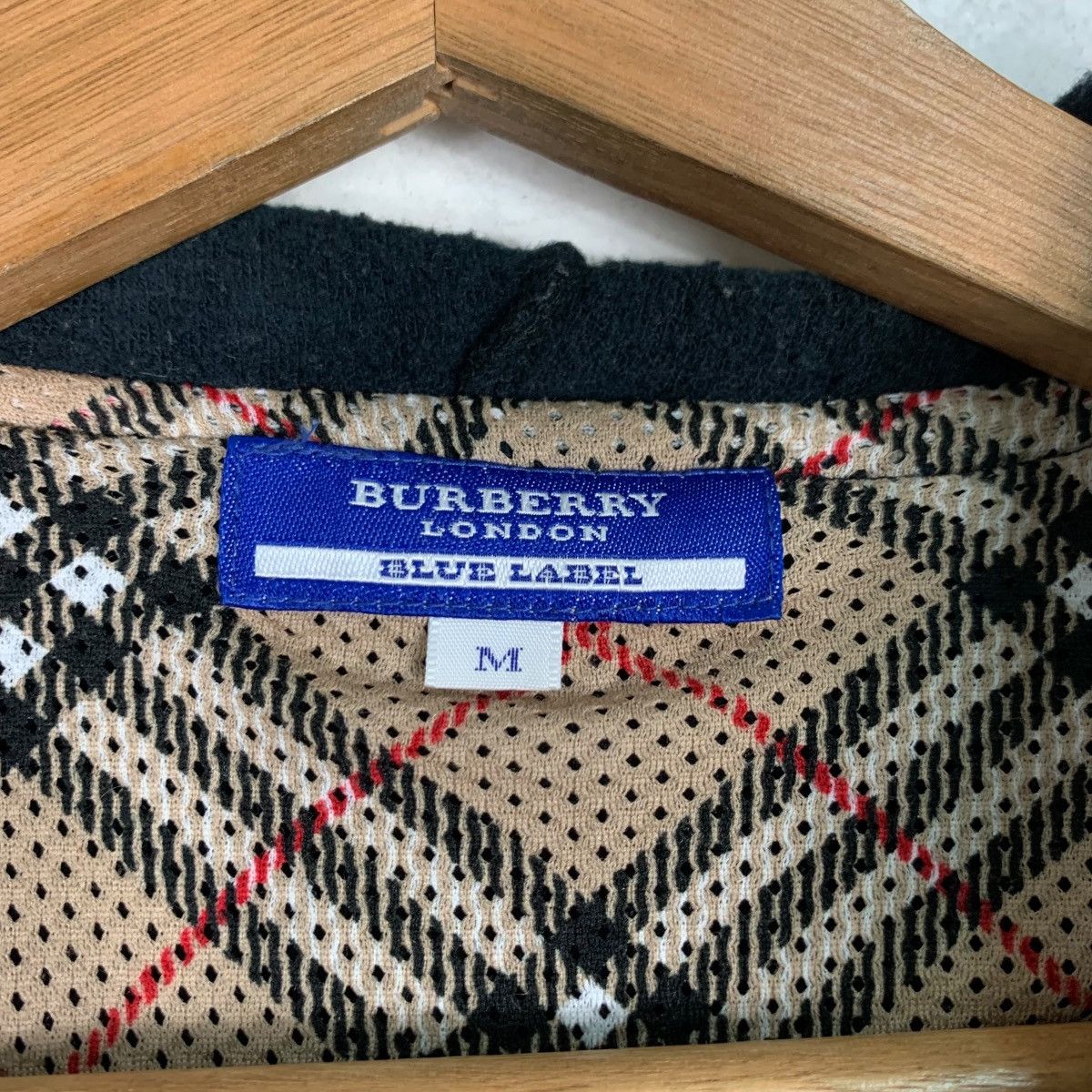Burberry BURBERRY Nova Check Fleece Zipper Hoodies #0038-C3 Size M / US 6-8 / IT 42-44 - 18 Thumbnail