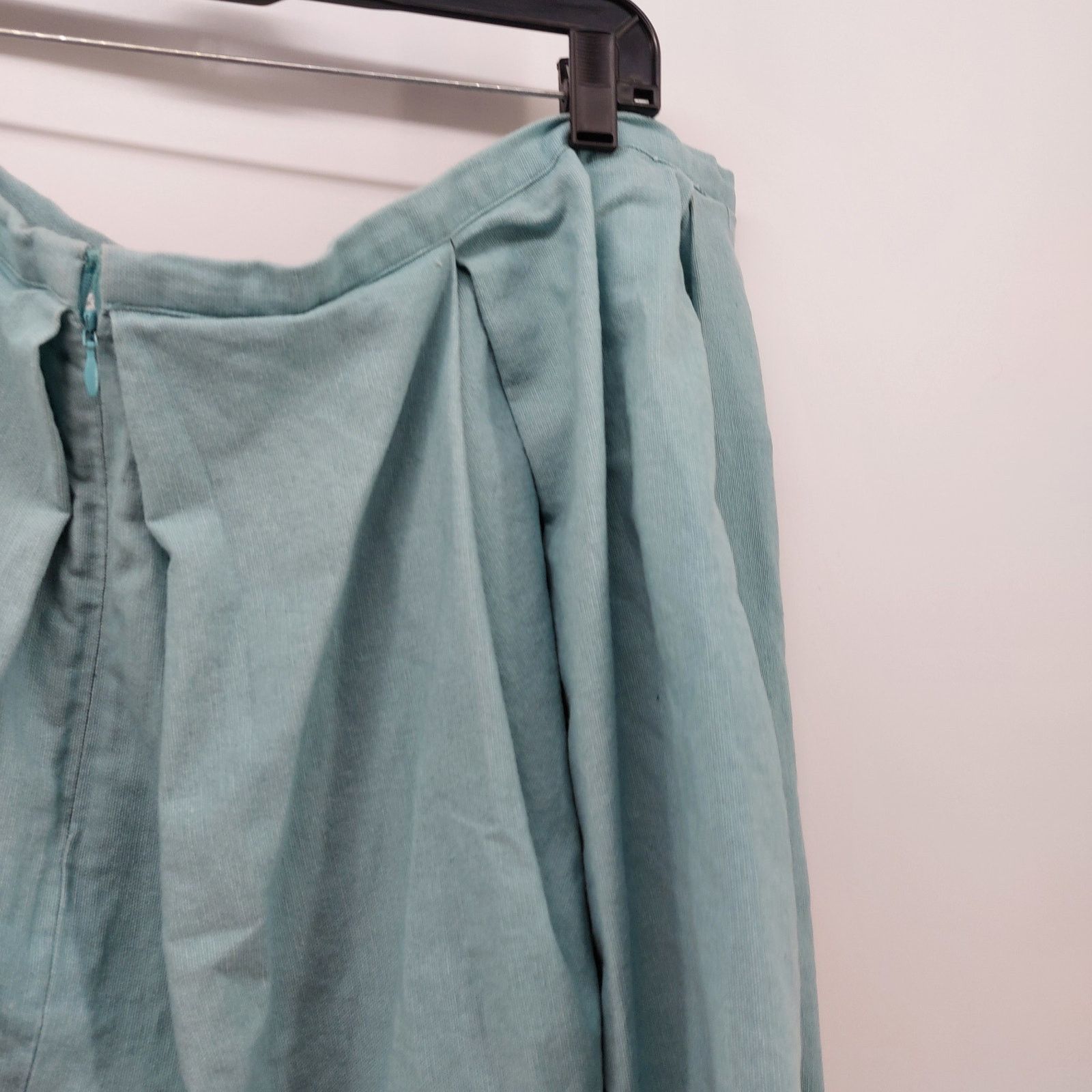 Other Jason Wu for Target Blue Skirt Plus Size 22W Pleaded Cotton Size 42" / US 20 - 12 Thumbnail