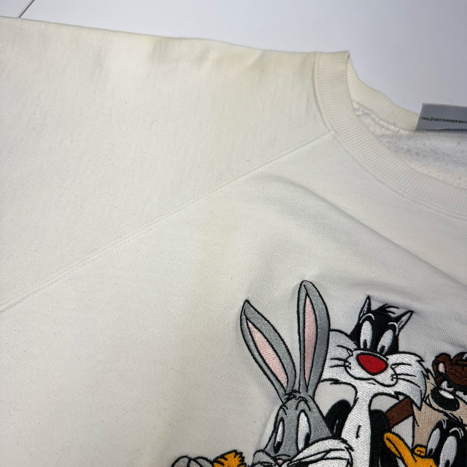 Vintage Vintage Looney Tunes Acme Sweatshirt Crew Neck 90s Size US XL / EU 56 / 4 - 5 Thumbnail