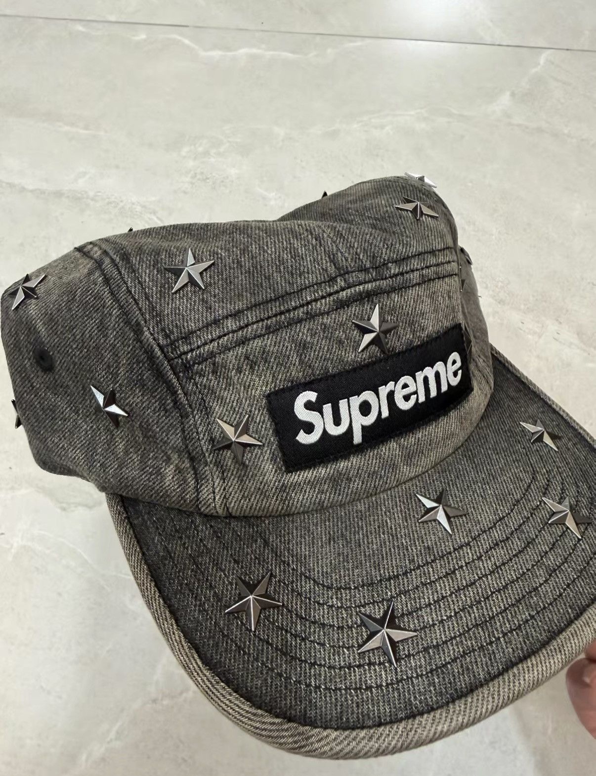 Supreme Supreme SS26 WEEK 1 Water-washed Quilted Camping Hat J34 Size ONE SIZE - 2 Thumbnail