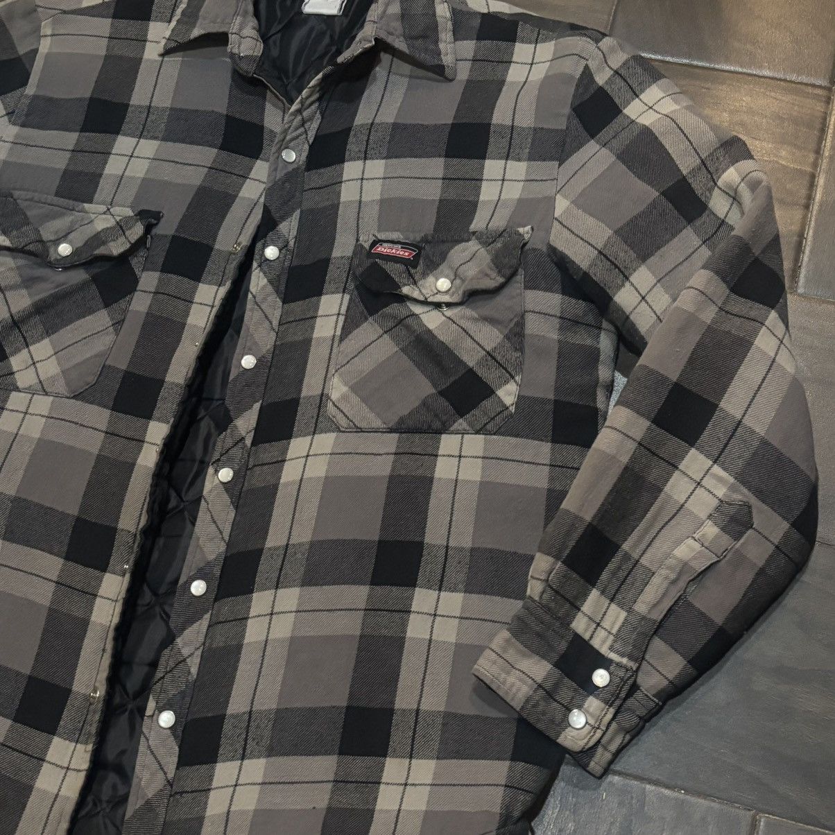 Dickies Dickies Flannel Light Jacket Button Up Size Medium Size US M / EU 48-50 / 2 - 2 Thumbnail
