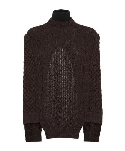 Fendi o1s1wg111225 Jumper in Brown Size M / US 6-8 / IT 42-44 - 1 Preview