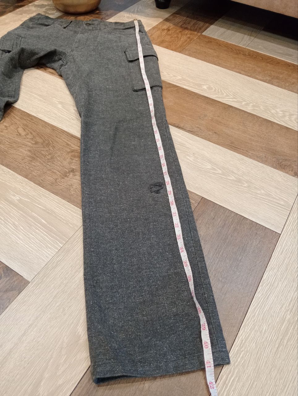 Japanese Brand JAPANESE YAMA50 8 POCKET CARGO PANTS - SIZE 2 GREY Size US 29 - 14 Thumbnail