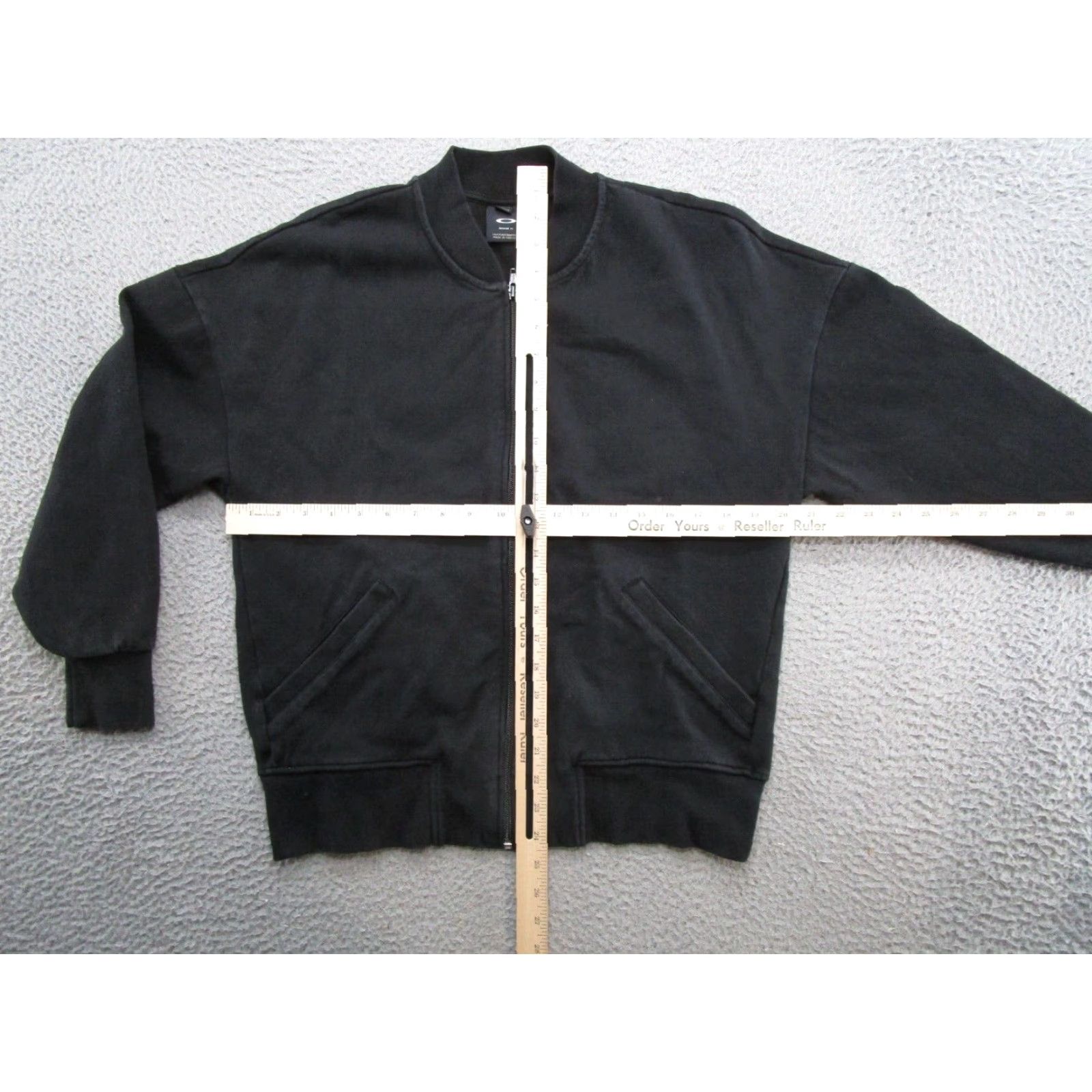 Oakley Oakley Men's Full Zip Sweatshirt Black M Cotton Blend Ski Snowboard Shirt Hoodie? Size US M / EU 48-50 / 2 - 4 Thumbnail