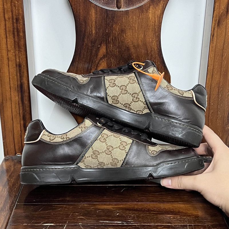 Gucci Gucci Brown Lace-Up Casual Shoes - Size US 8 / EU 41 - 9 Thumbnail