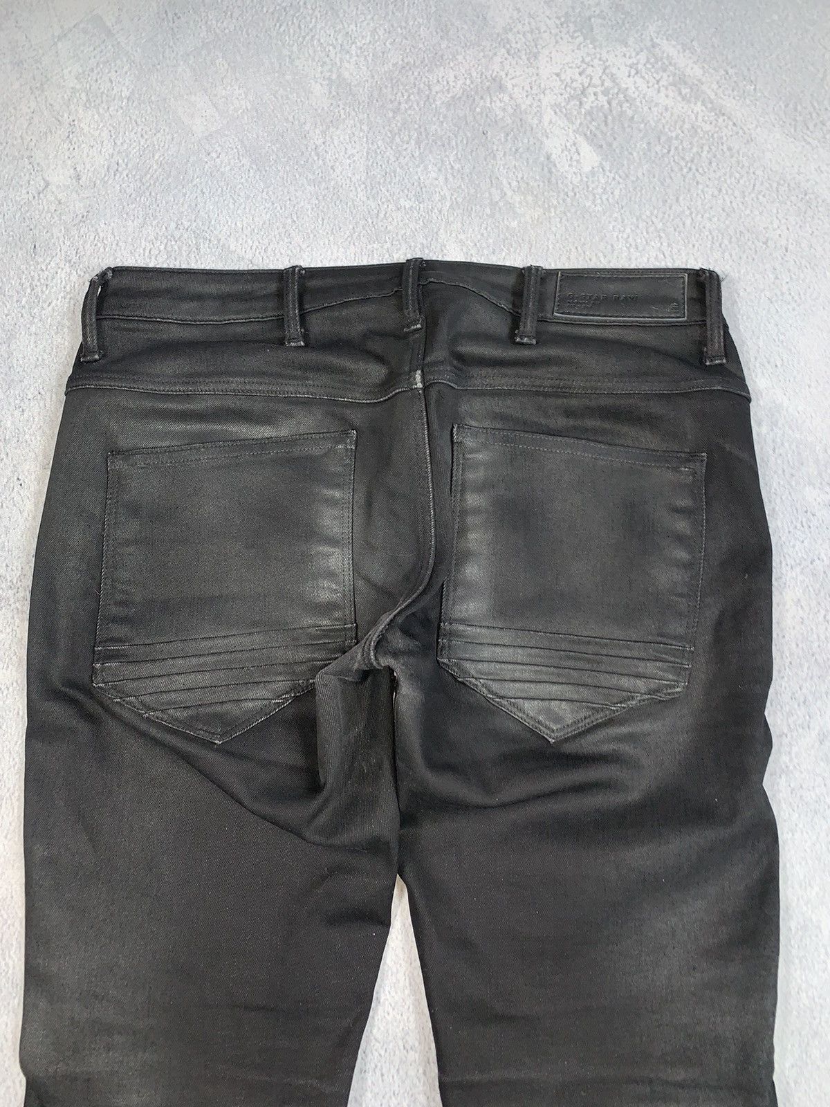 G-Star × Vintage Vintage G-star RAW custom slim tapered opium jeans size 25 Size 25" / US 0 / IT 36 - 10 Thumbnail