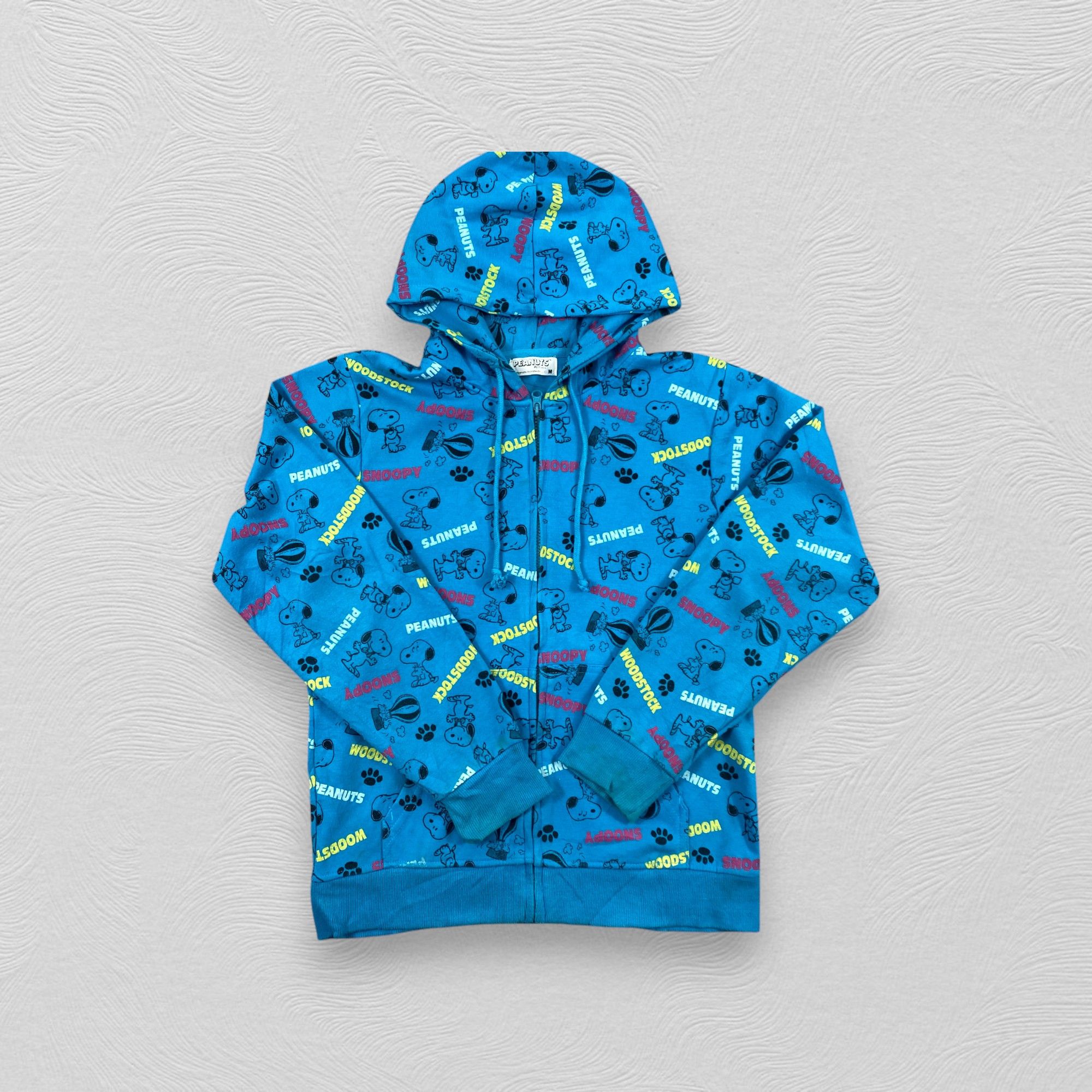Japanese Brand Vintage Snoopy Peanuts Full Print Hoodie Sweatshirt - J207 Size US S / EU 44-46 / 1 - 4 Thumbnail