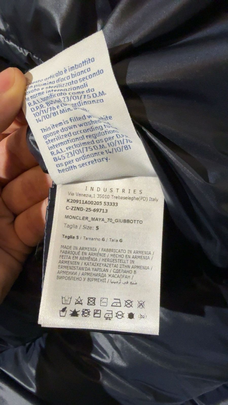 Moncler Moncler Maya 70th anniversary. Super Rare (L/Xl) Size US L / EU 52-54 / 3 - 8 Thumbnail