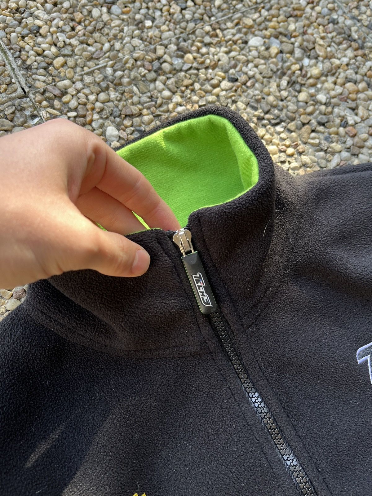Vintage × Yamaha Vintage Yamaha Racing Fleece Sherpa Jacket Y2K S Size US S / EU 44-46 / 1 - 6 Thumbnail