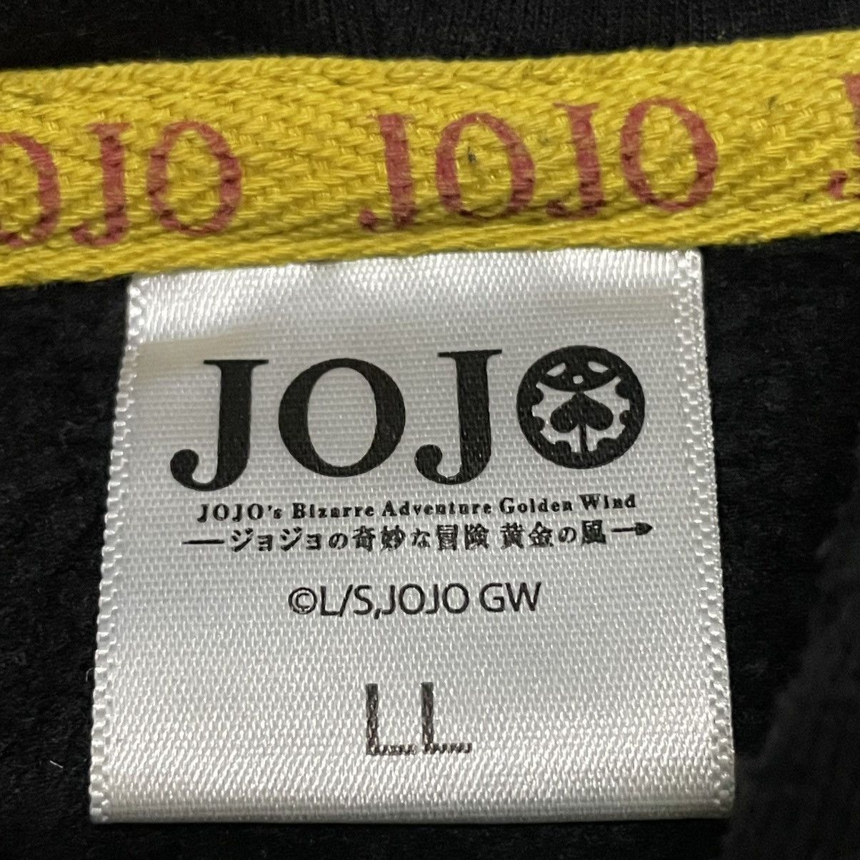 Anime × Japanese Brand × Marvel Comics Golden Wind JoJo Bizarre Adventure Hoodie Size US M / EU 48-50 / 2 - 4 Thumbnail
