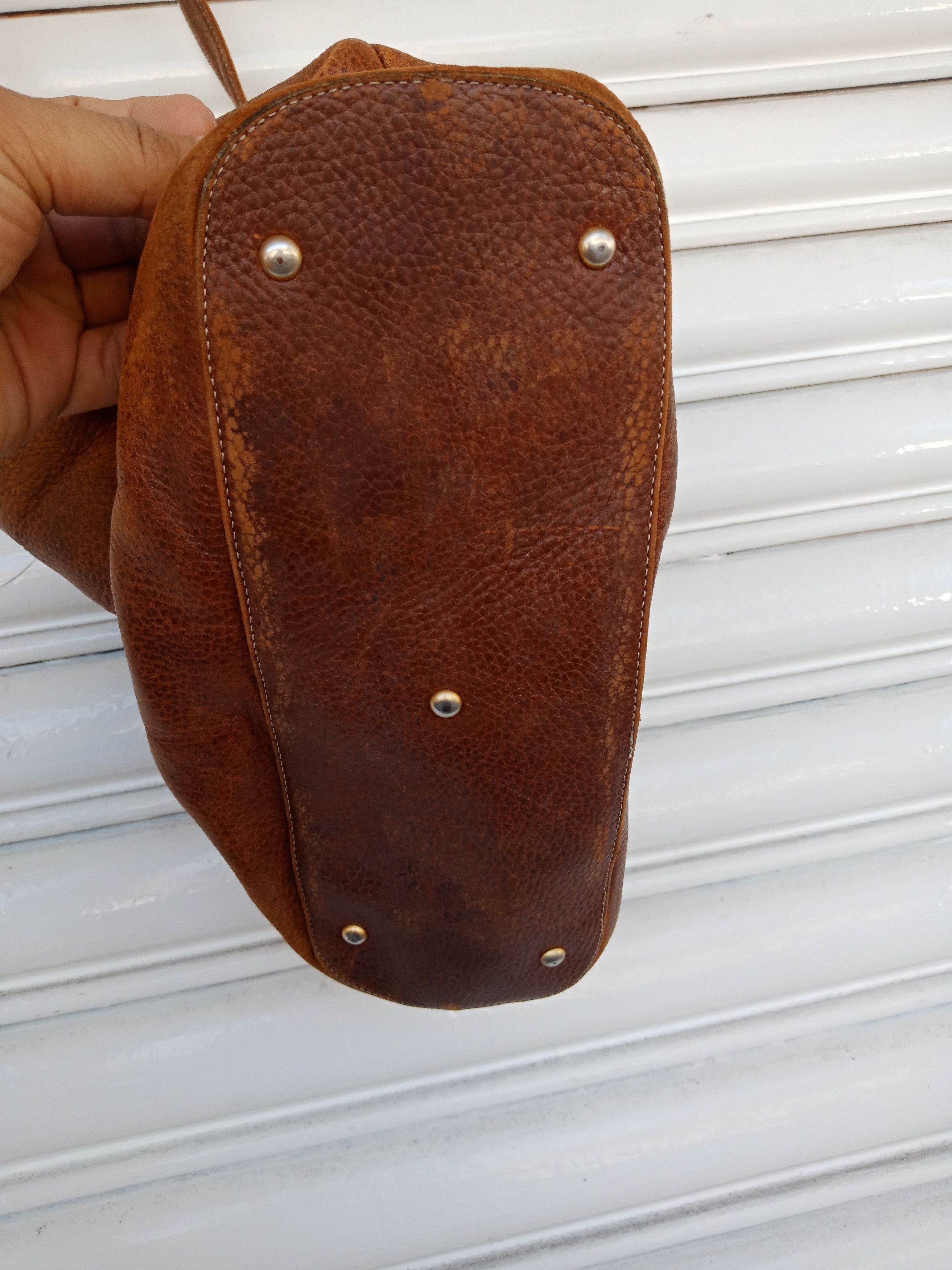 Japanese Brand Norma Kamali Leather Bag Size ONE SIZE - 5 Thumbnail