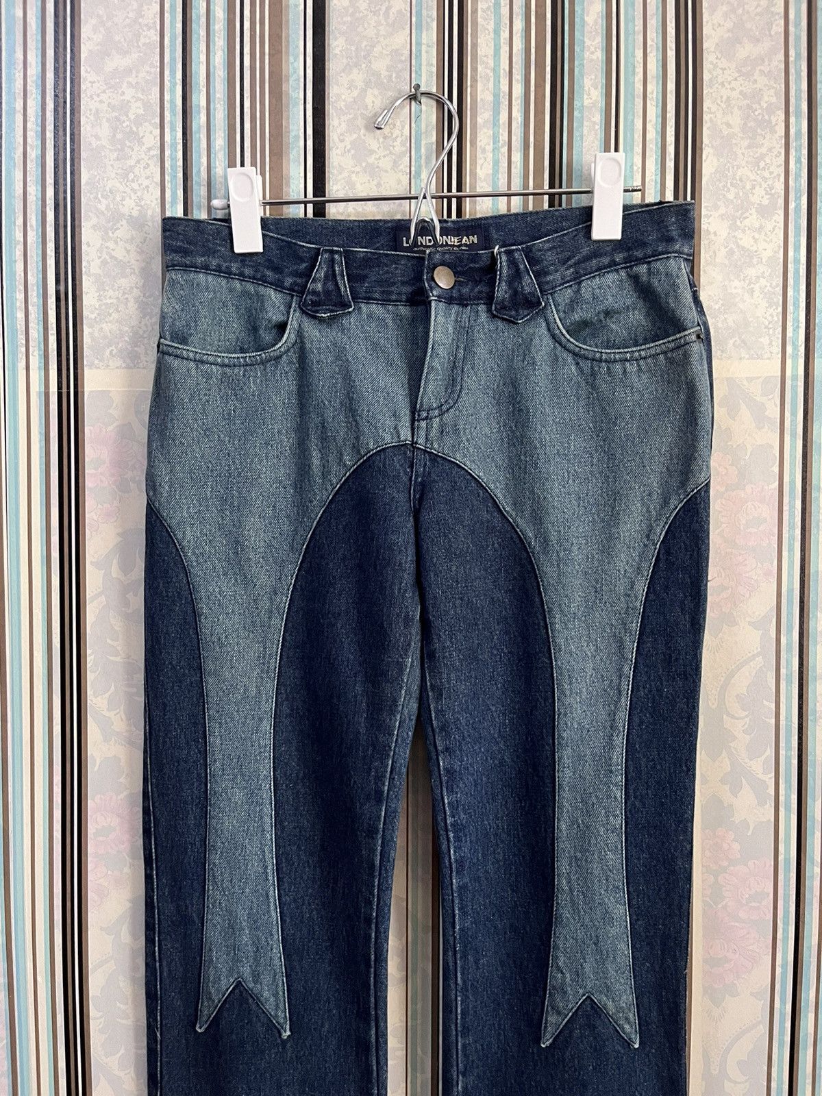 Jean London jean flare westerner #C2 Size 26" / US 2 / IT 38 - 4 Thumbnail