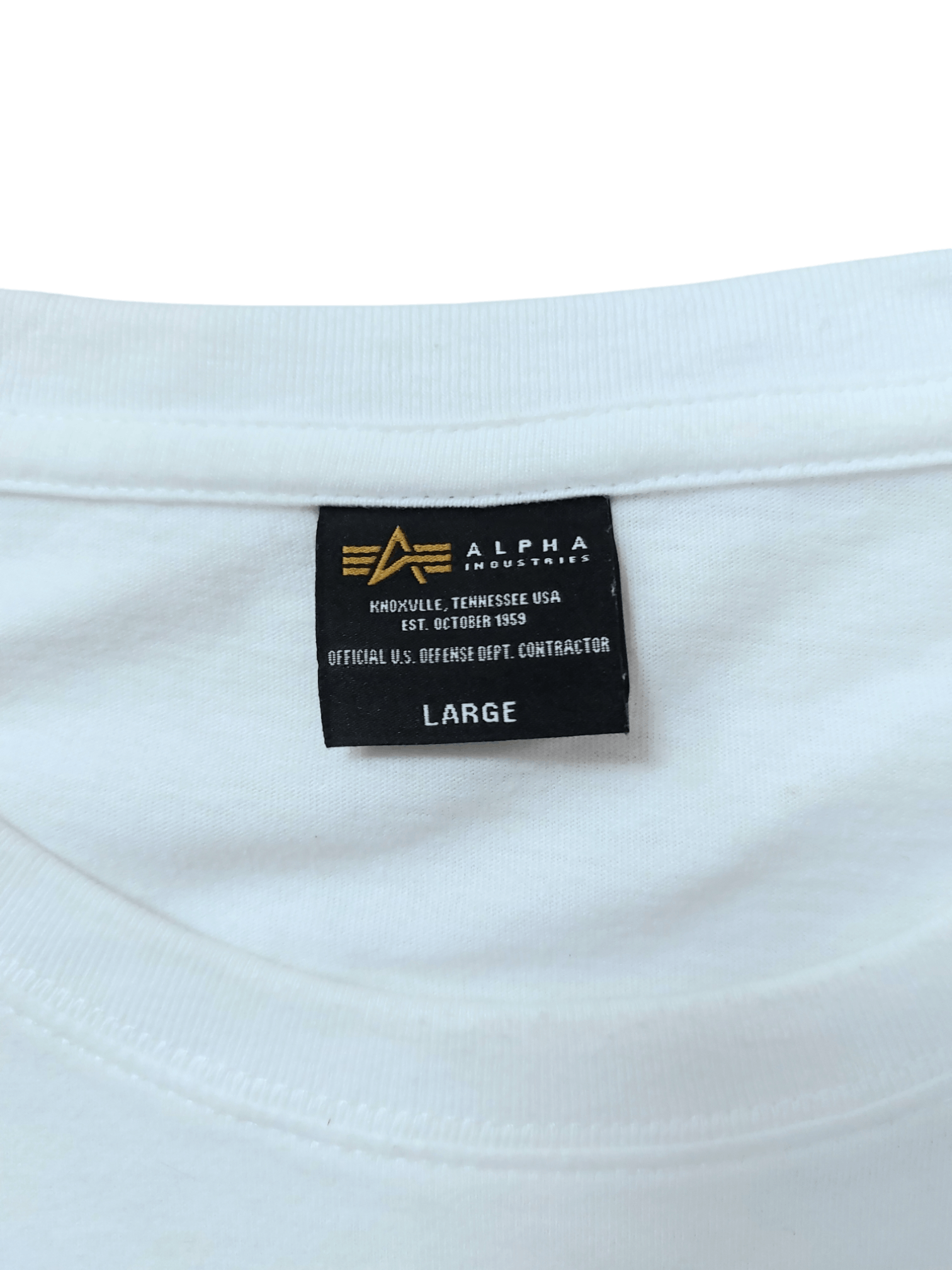 Alpha Industries Alpha Industries Logo Long Sleeve T-Shirt Size US L / EU 52-54 / 3 - 6 Thumbnail