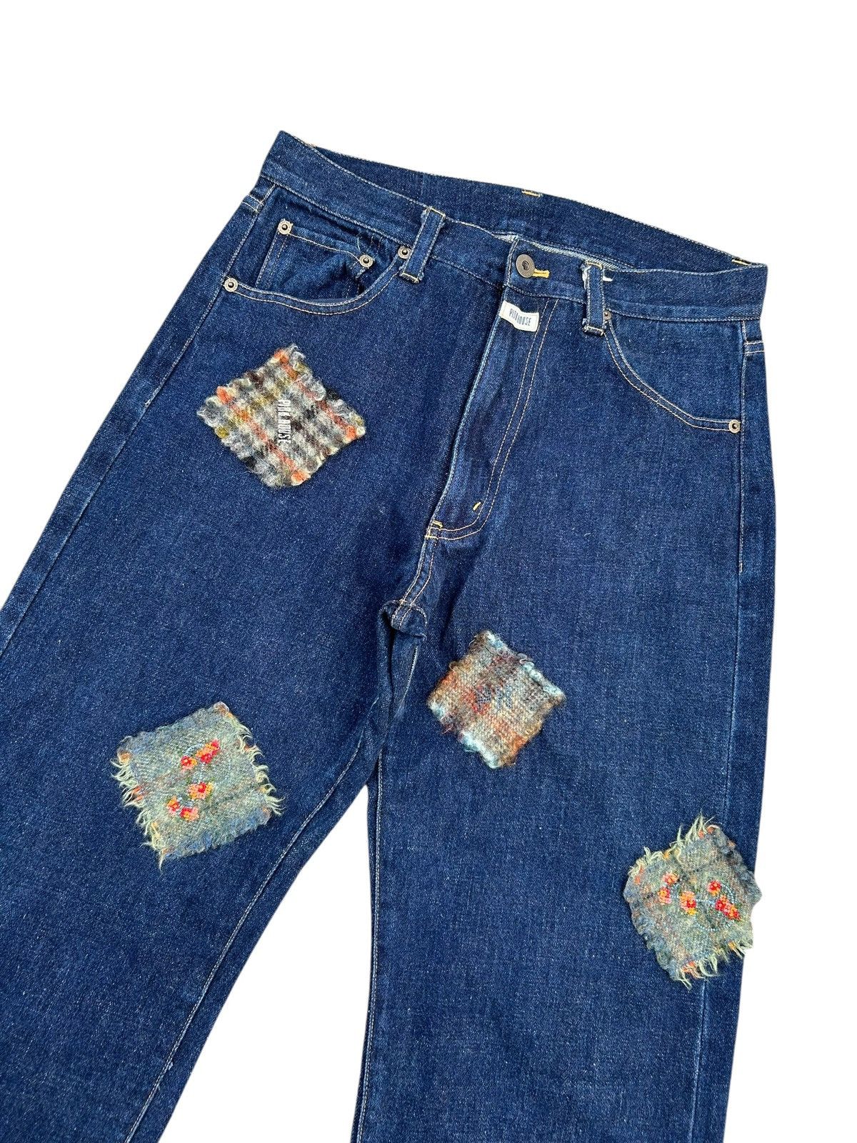 Kapital Japanese Brand Pink House Selvedge Denim Jeans Size US 30 / EU 46 - 9 Thumbnail