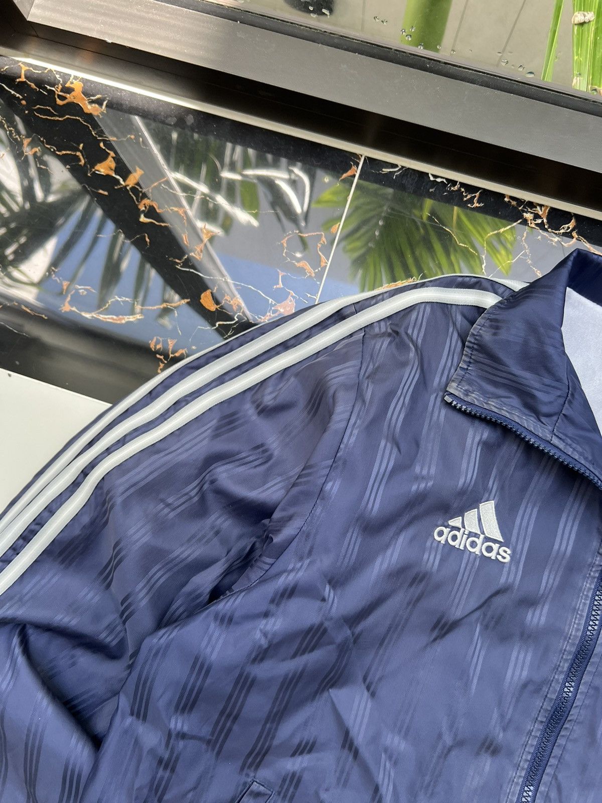 Adidas × Vintage 90’s ADIDAS SMALL LOGO Y2K TRACK JACKET Size US L / EU 52-54 / 3 - 2 Thumbnail