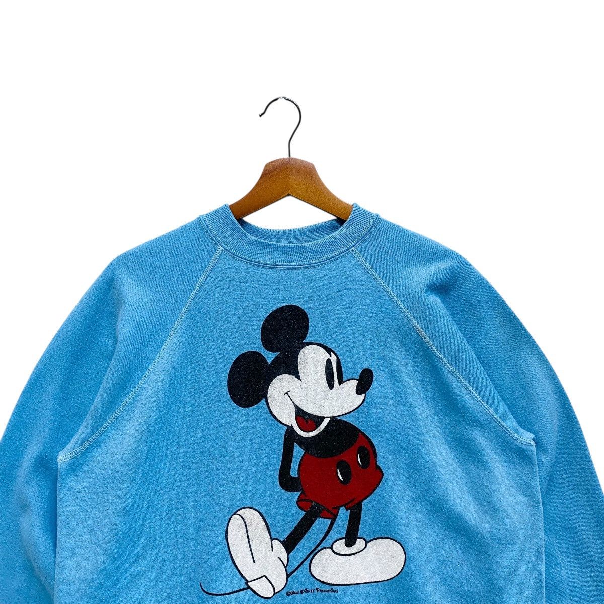 Mickey Mouse Vintage 80s Mickey Mouse Disney Sweatshirt XL Made in USA Size US XL / EU 56 / 4 - 2 Thumbnail