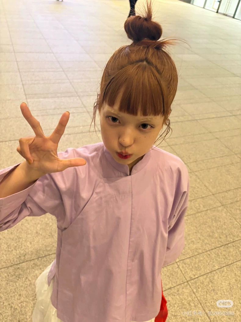 Comme des Garcons Comme des Garcons Purple Chinese-style vertical collar obl Size S / US 4 / IT 40 - 3 Thumbnail