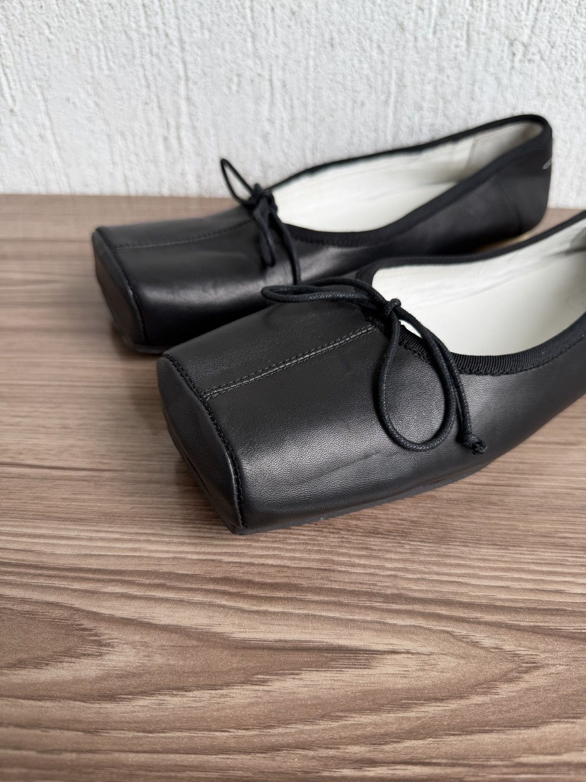 Maison Margiela Mm6 square toe ballet flat Size US 10 / IT 40 - 4 Thumbnail