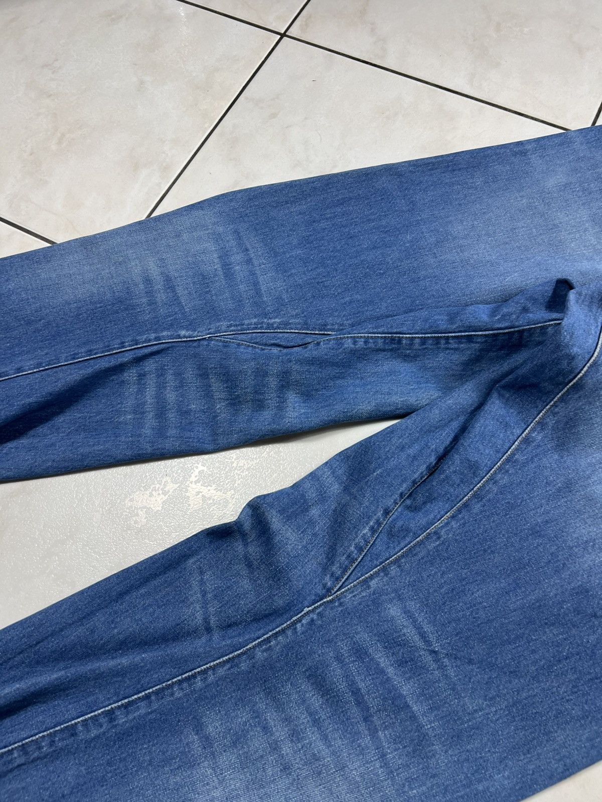 Levi's Vintage Levi’s engineered jeans y2k buckle back washed pants Size US 31 - 17 Thumbnail
