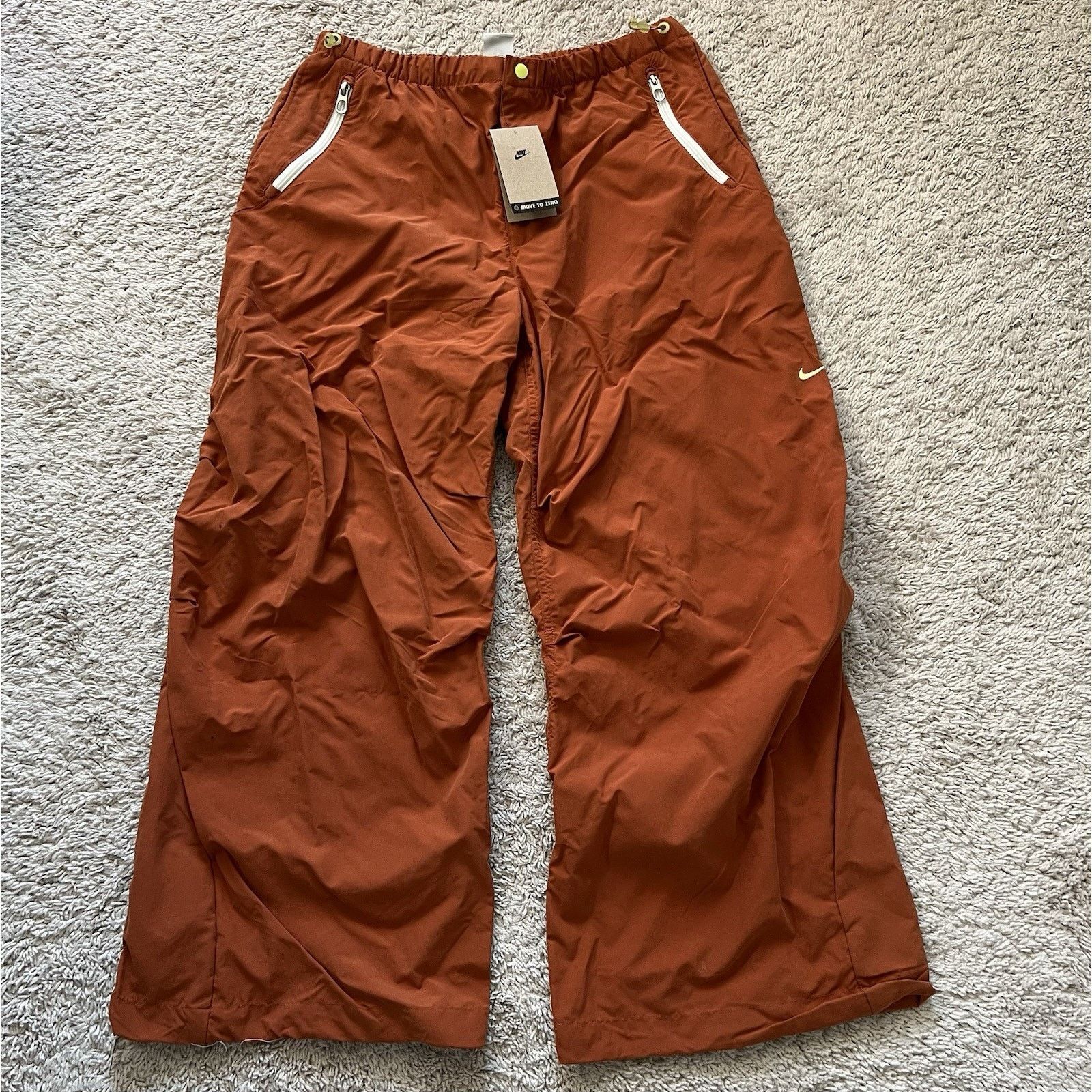Nike Nike Project FROG Parachute Pants Dark Russet/ Lemon Large Size US 32 / EU 48 - 7 Thumbnail