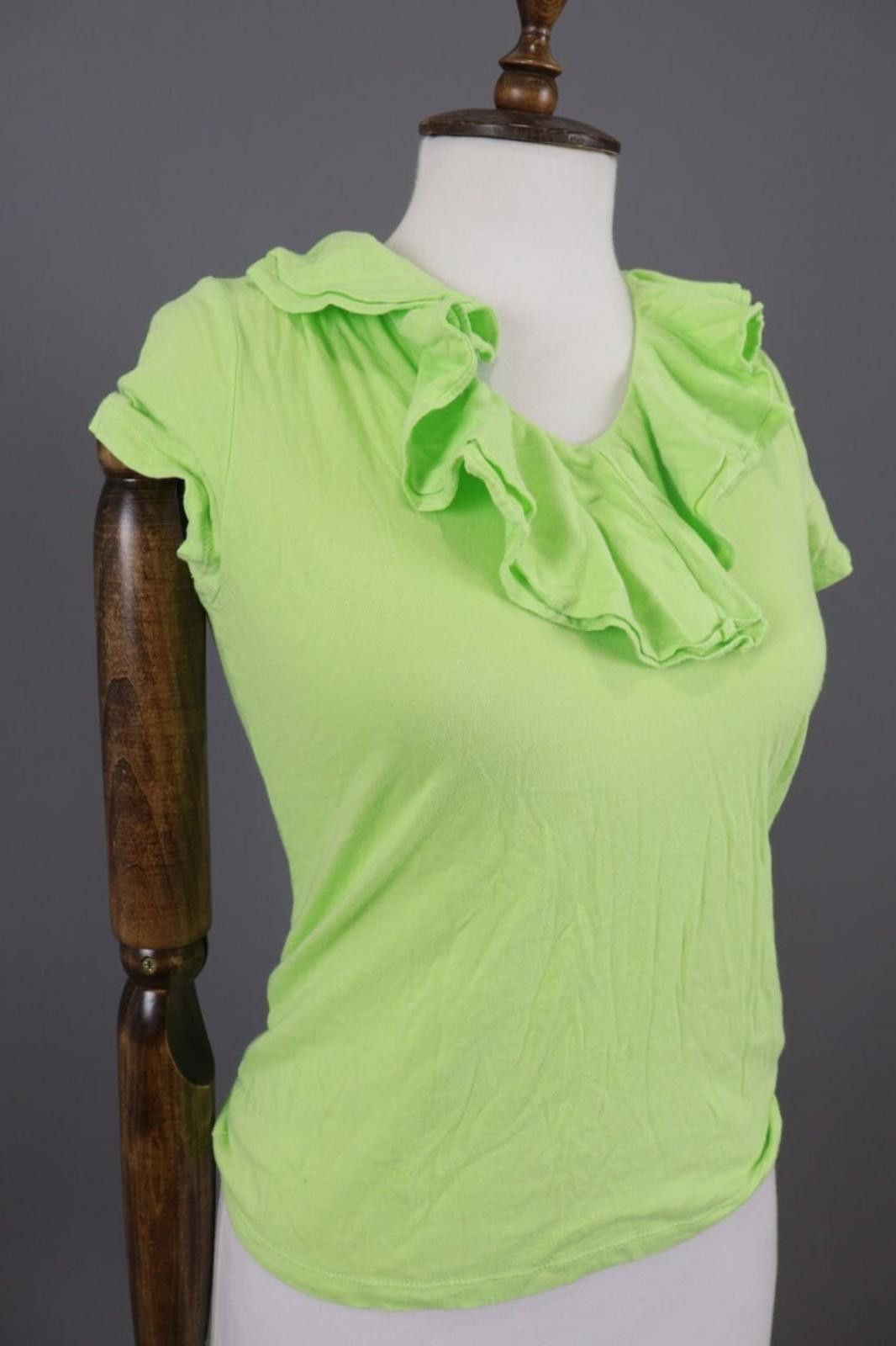 Lauren Ralph Lauren Lauren Ralph Lauren Green Striped Blouse Shirt Size XS Size XS / US 0-2 / IT 36-38 - 6 Thumbnail