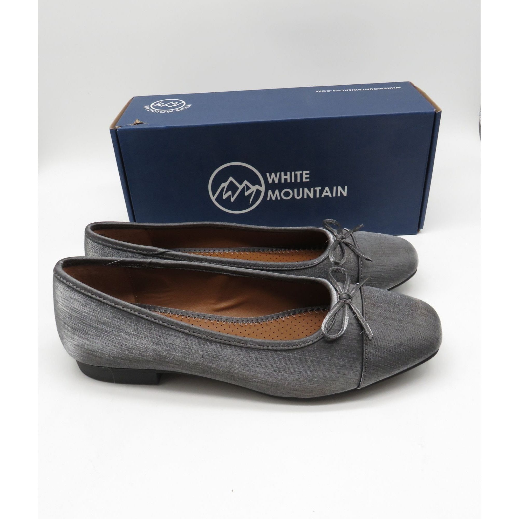 Other White Mountain Bocci Gunmetal Shimmer Women's Ballet Flats 1 Size US 11 / IT 41 - 1 Thumbnail